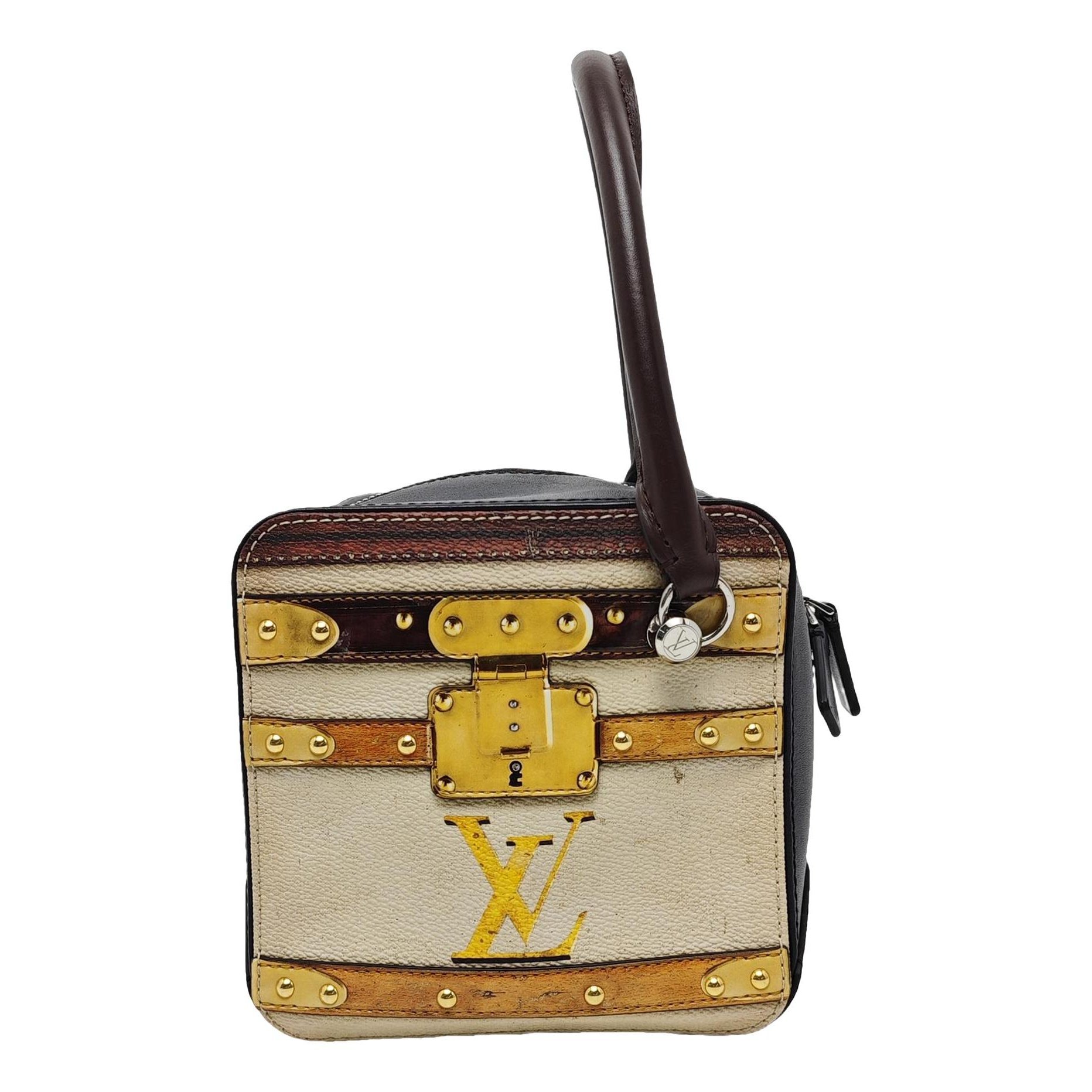 Coeur Game On leather handbag