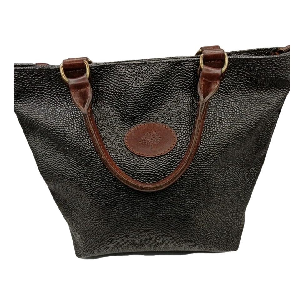 Leather tote