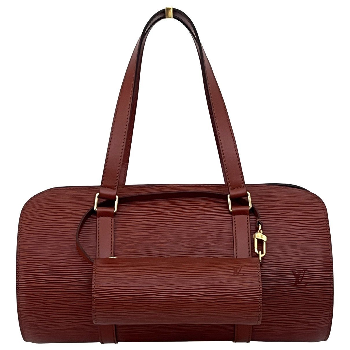 Soufflot Vintage leather handbag