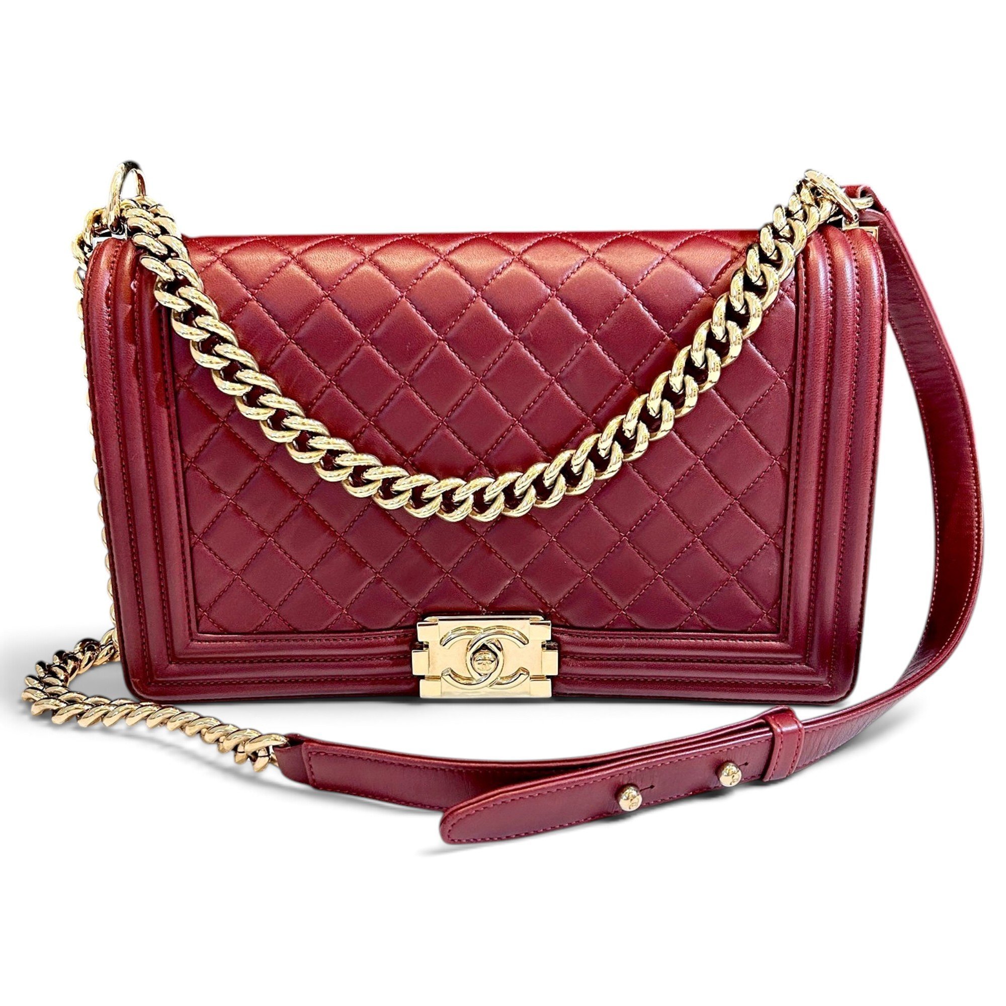 Boy leather handbag