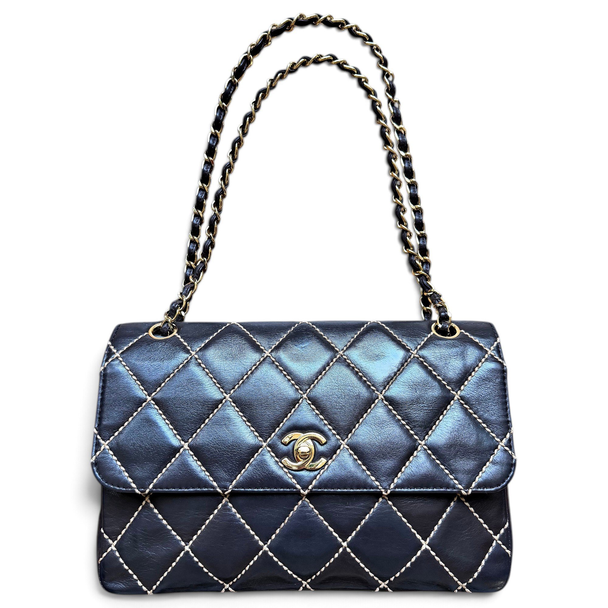 Wild Stitch leather handbag