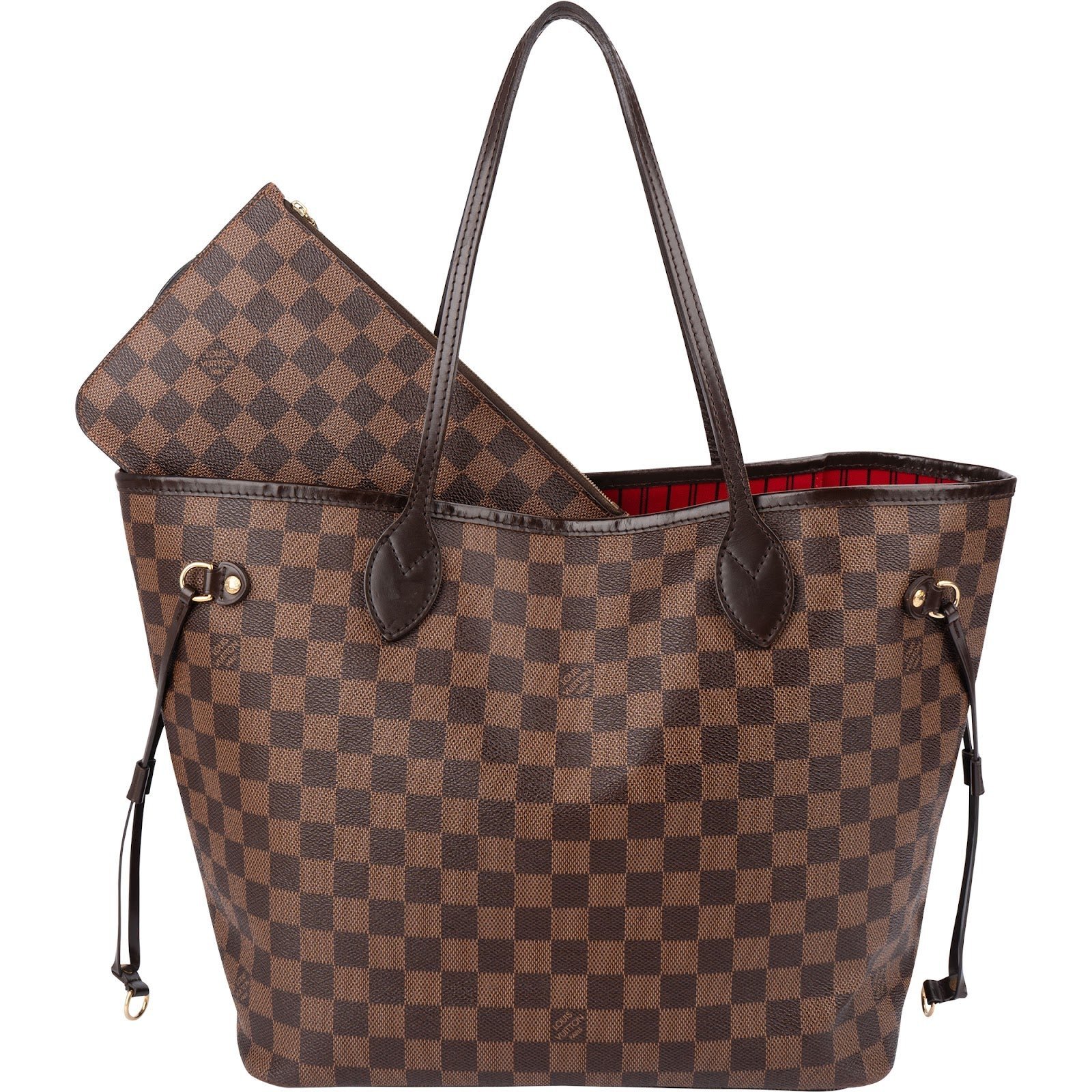 Neverfull leather handbag