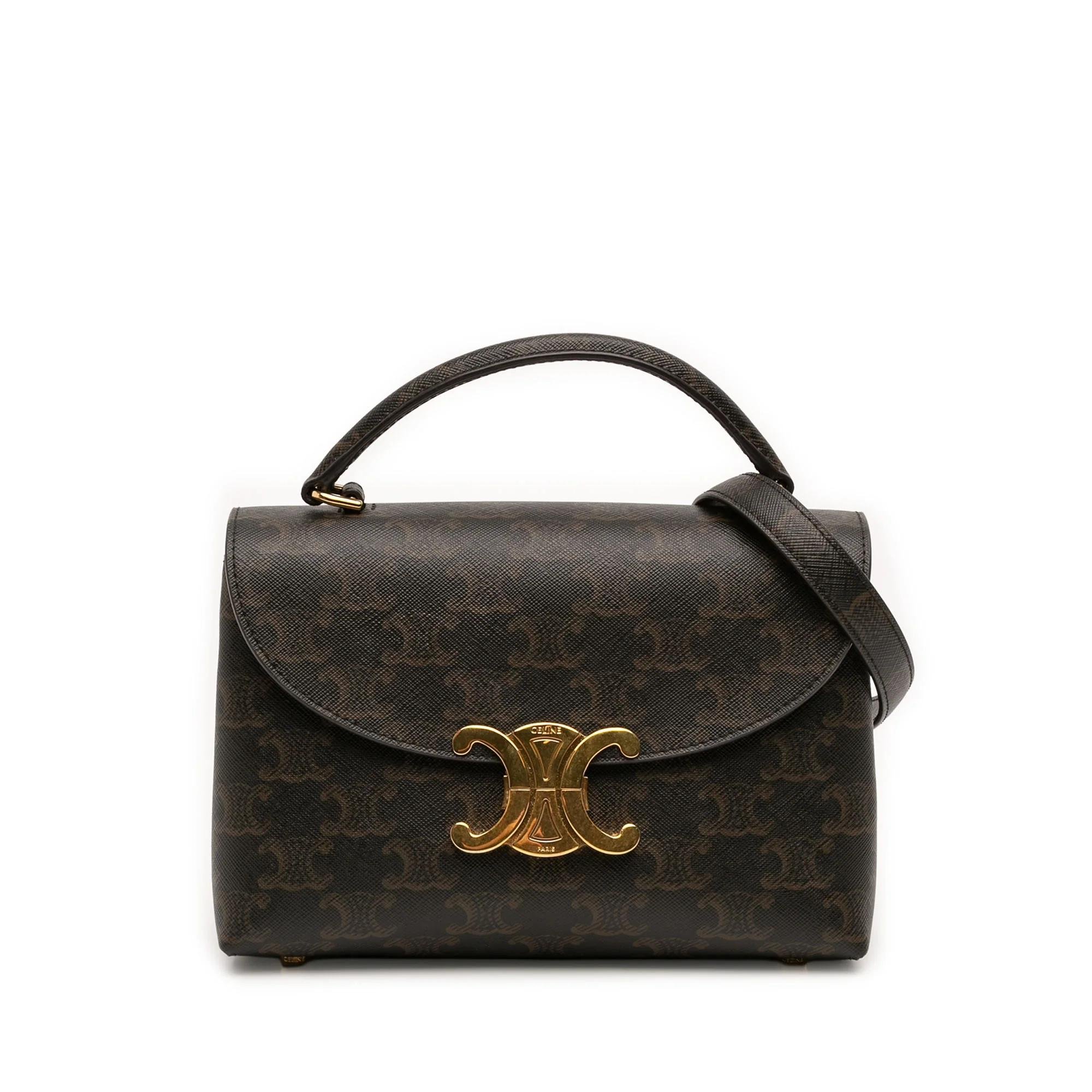 Triomphe cloth handbag