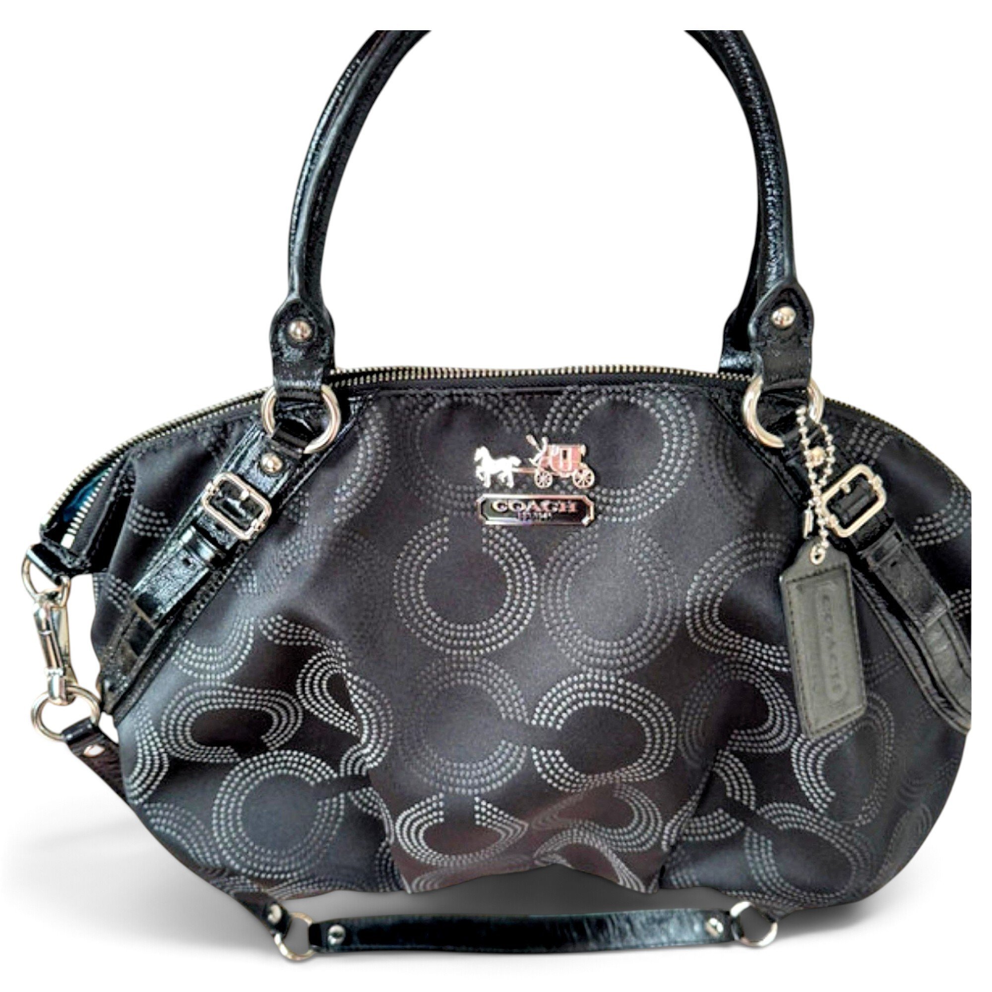 Madison leather handbag