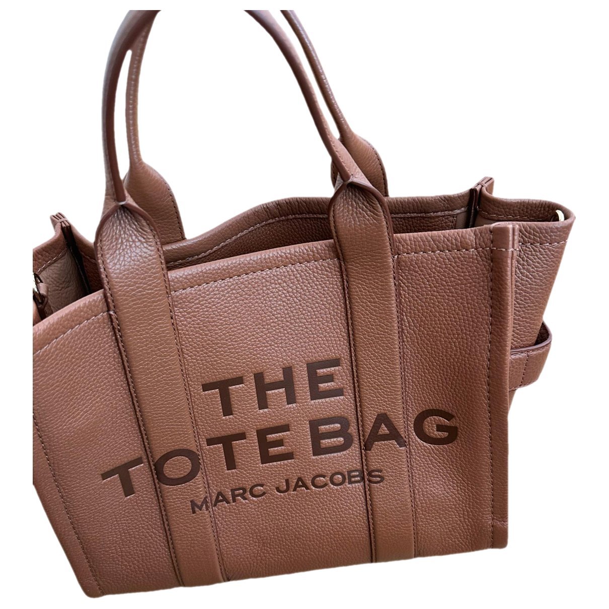 Leather tote