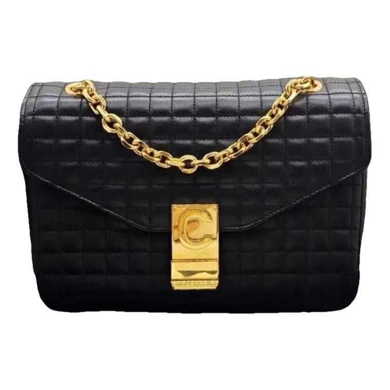 C bag leather handbag