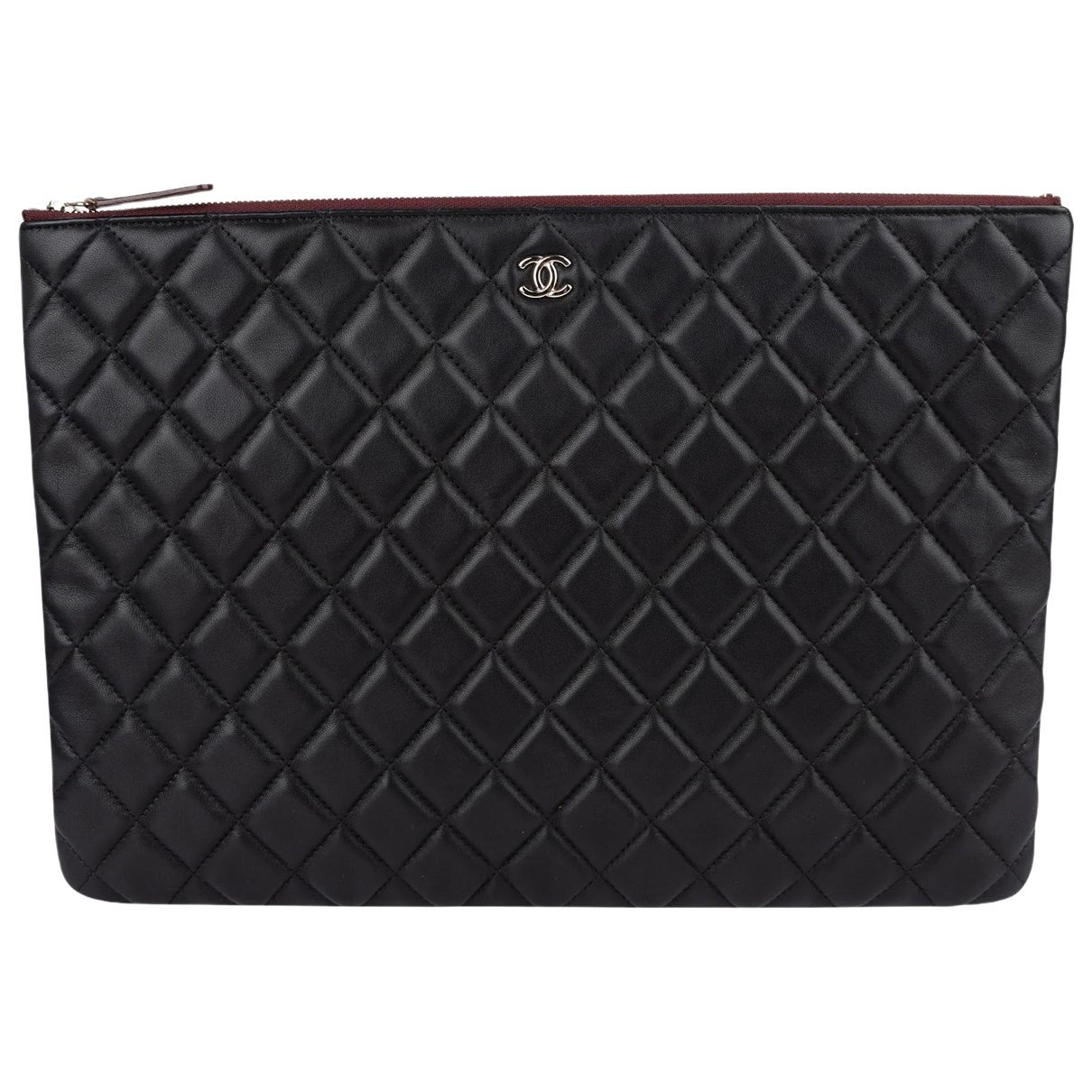 Timeless/Classique leather clutch bag