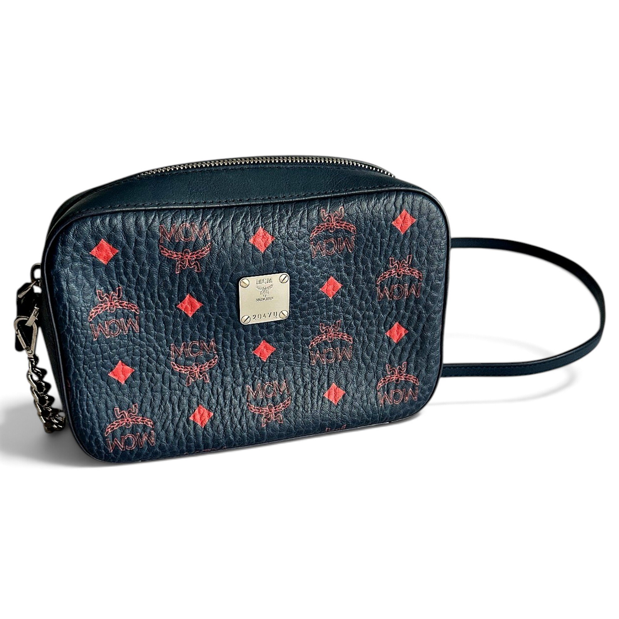 Leather crossbody bag