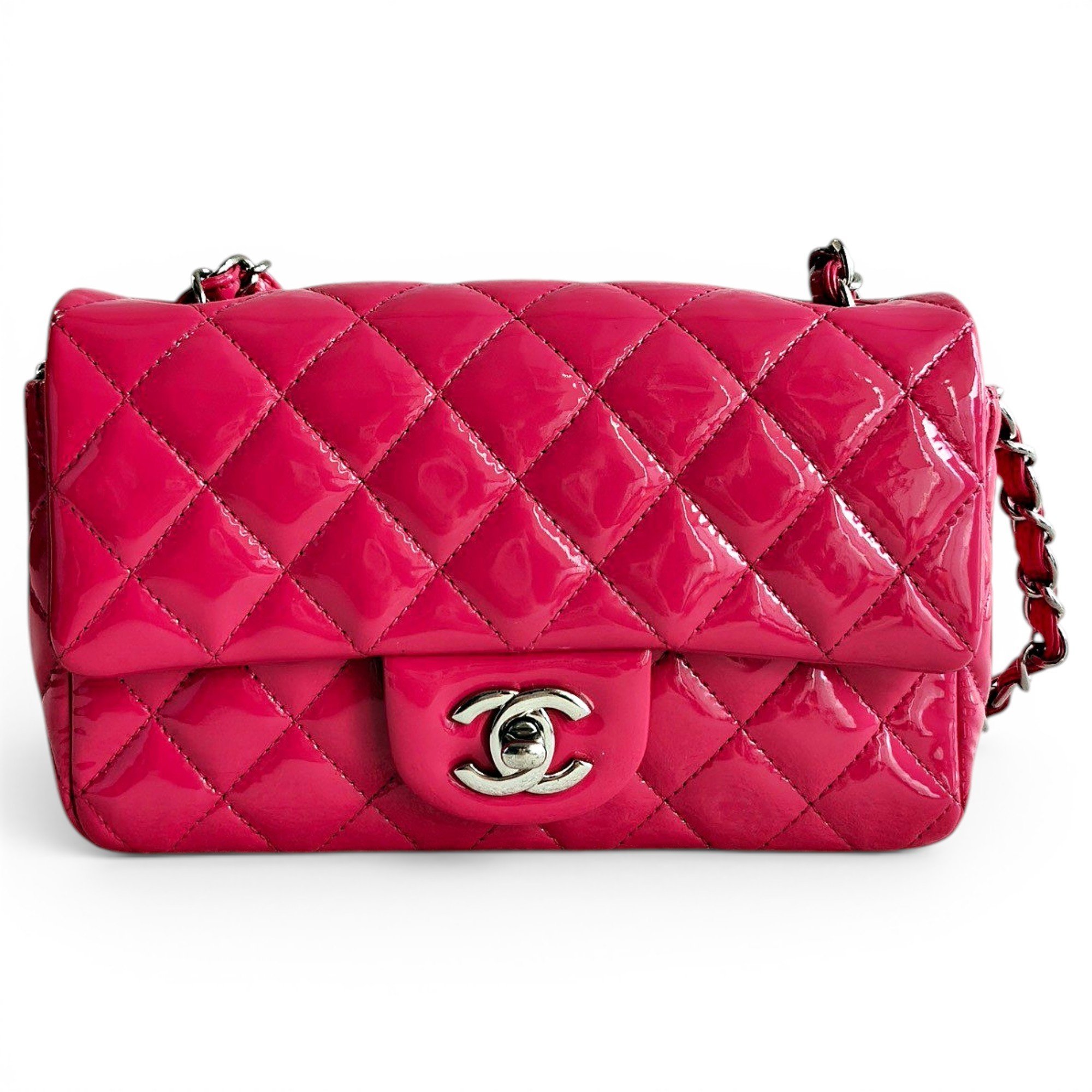 Timeless/Classique patent leather handbag