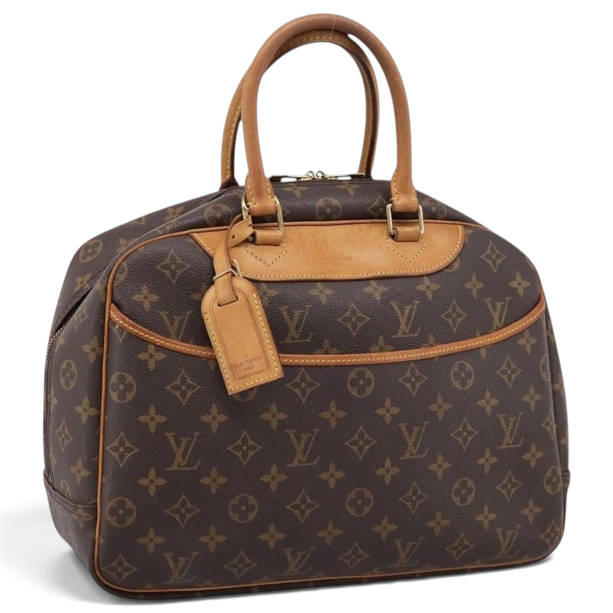 Deauville leather handbag