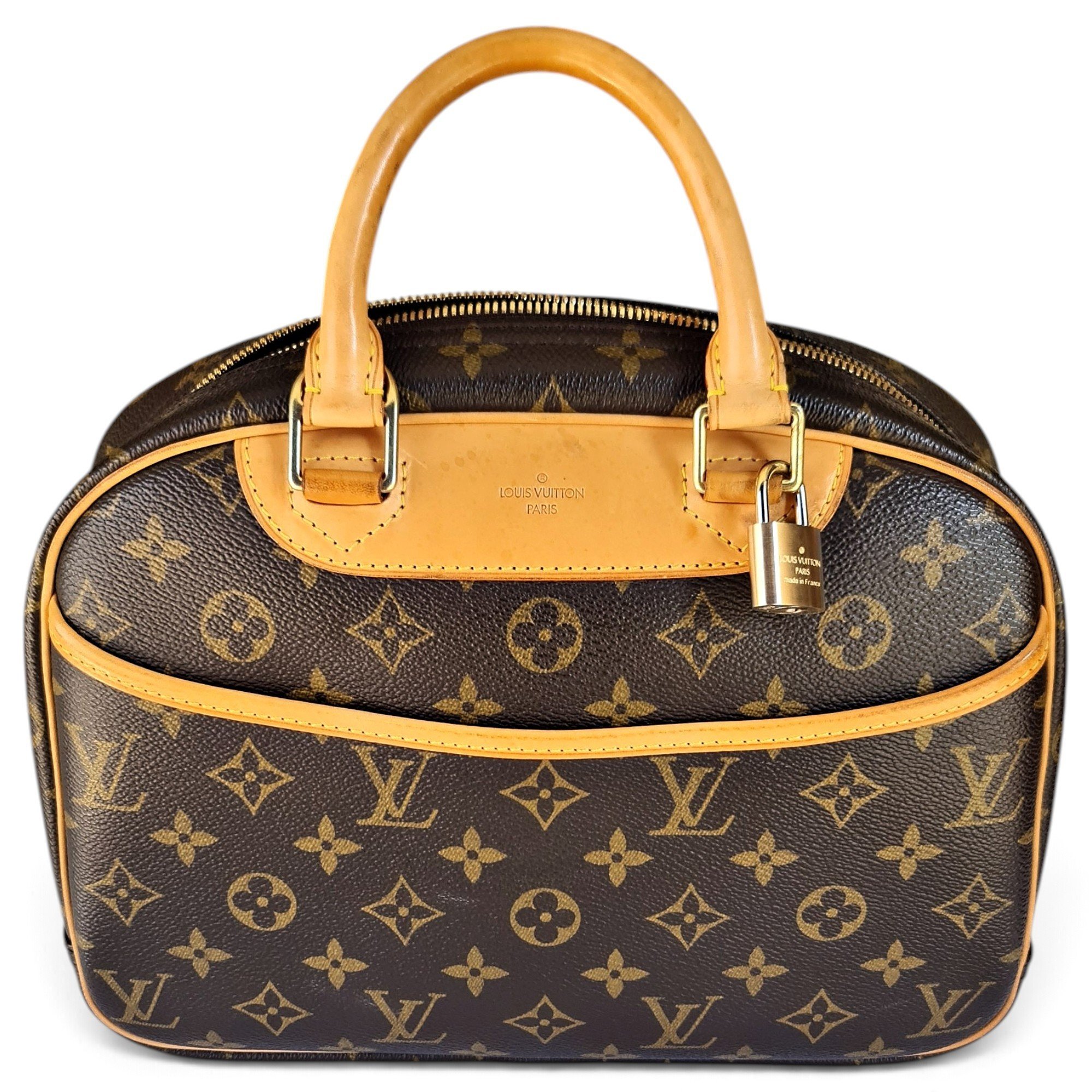Trouville leather handbag