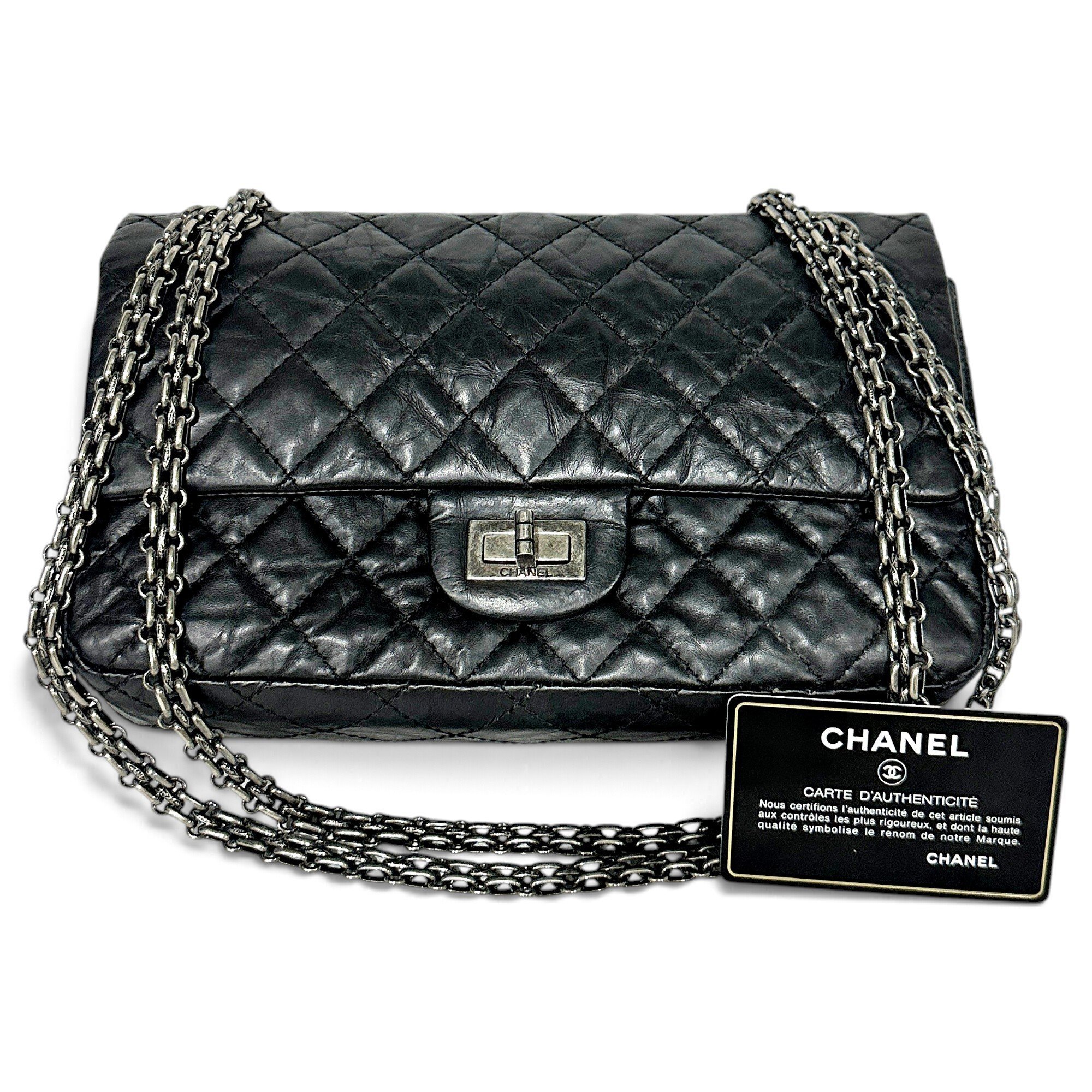 2.55 leather handbag