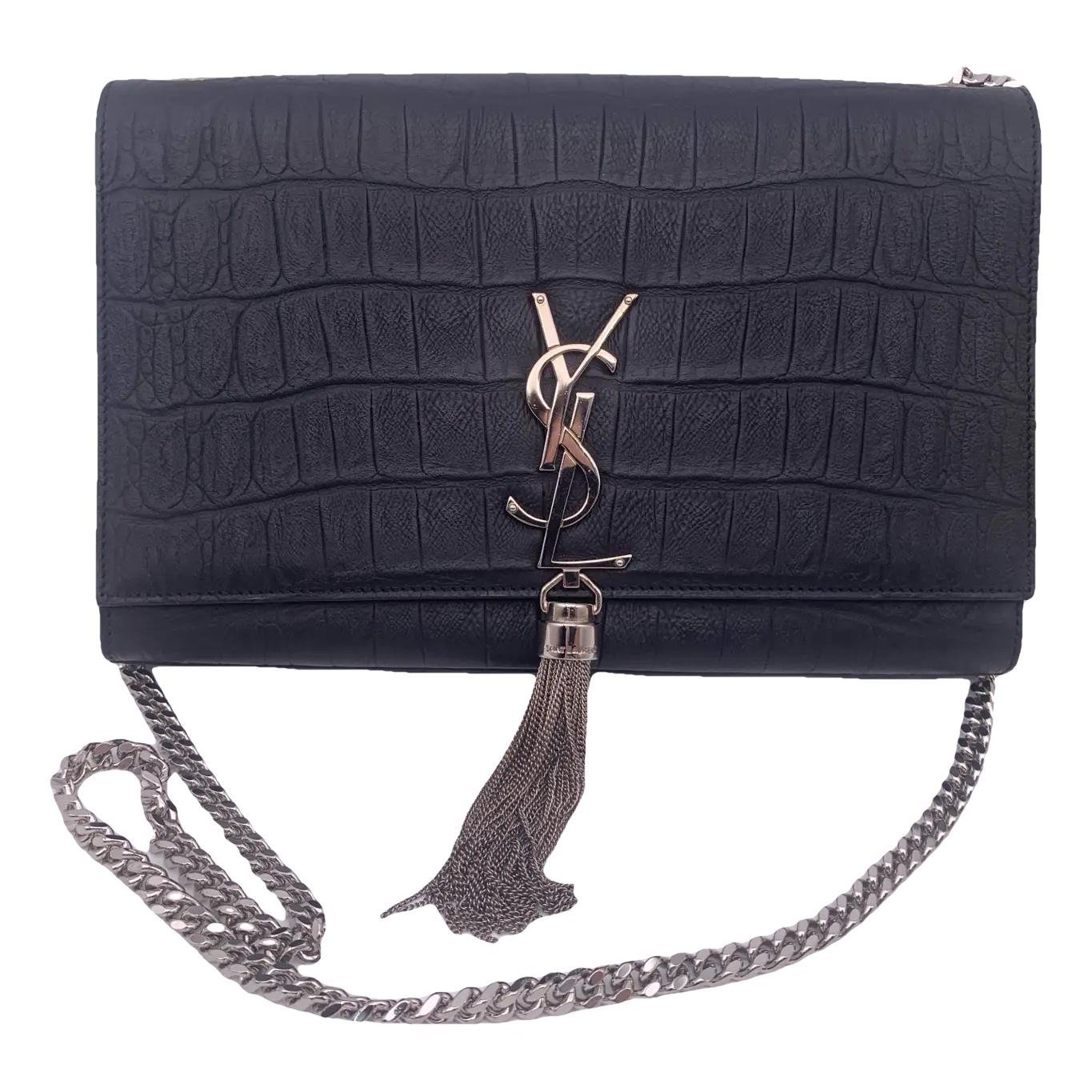 Pompom Kate leather handbag
