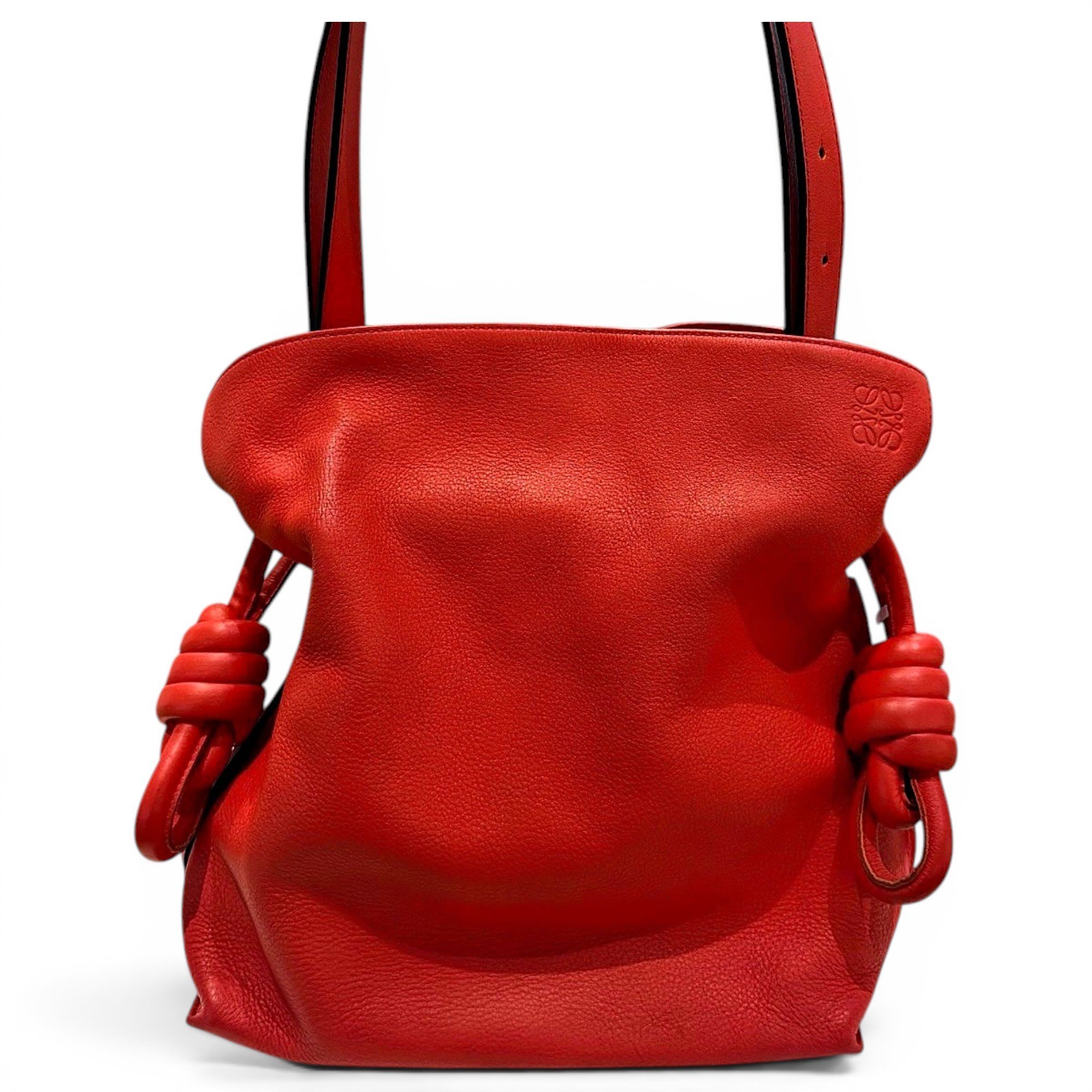 Flamenco leather handbag