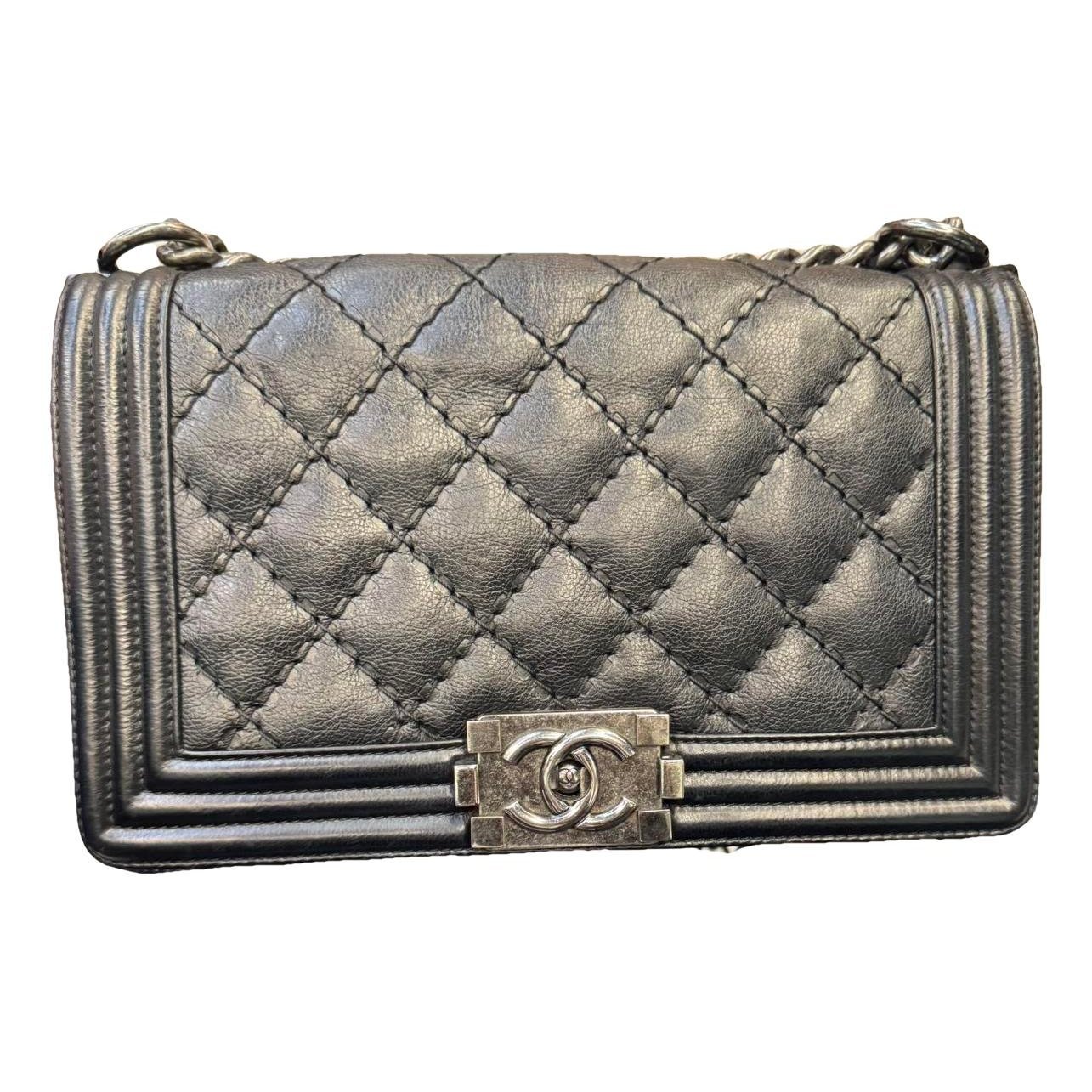 Boy leather crossbody bag