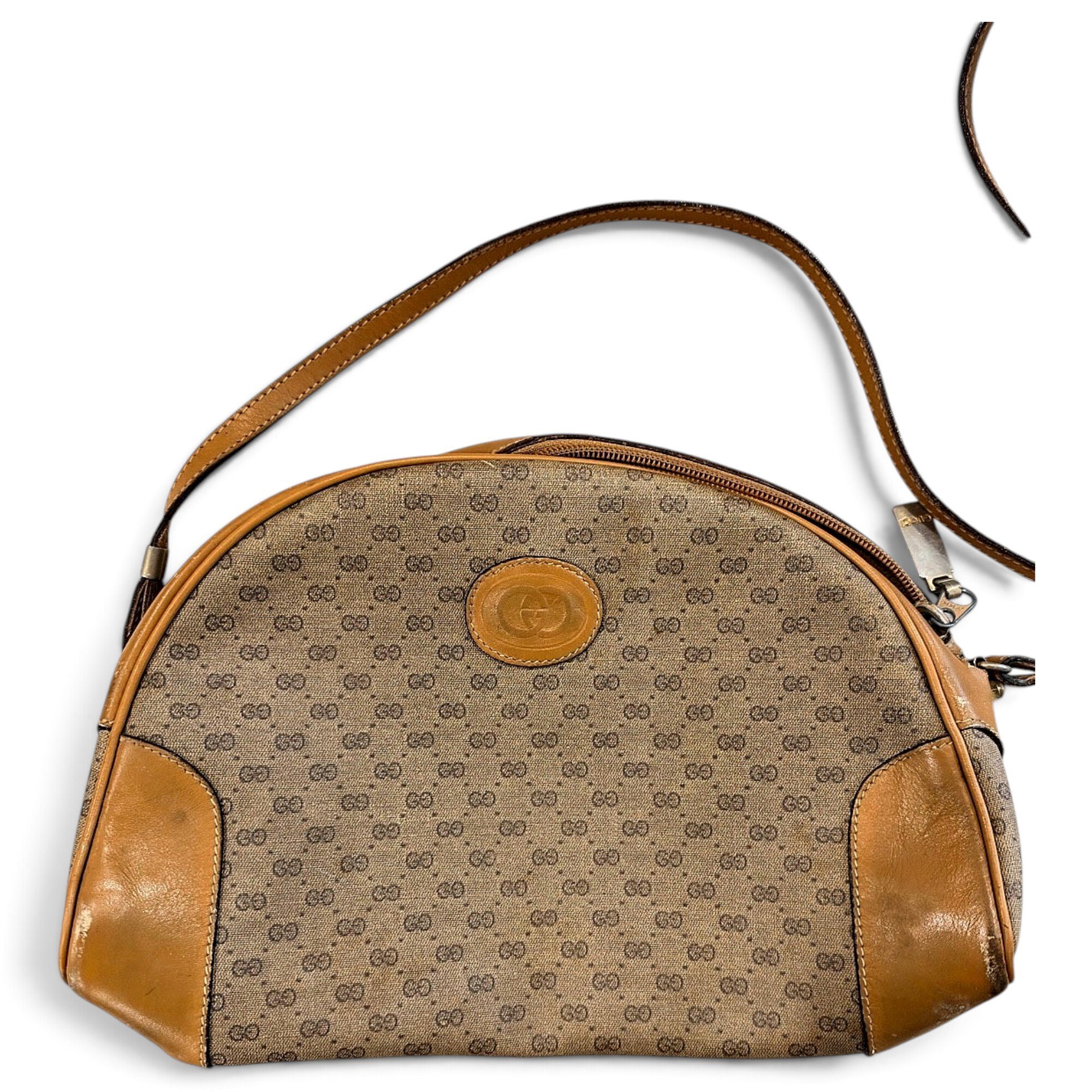 Leather crossbody bag