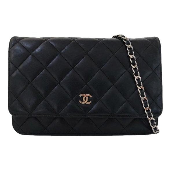 Wallet On Chain 2.55 leather crossbody bag