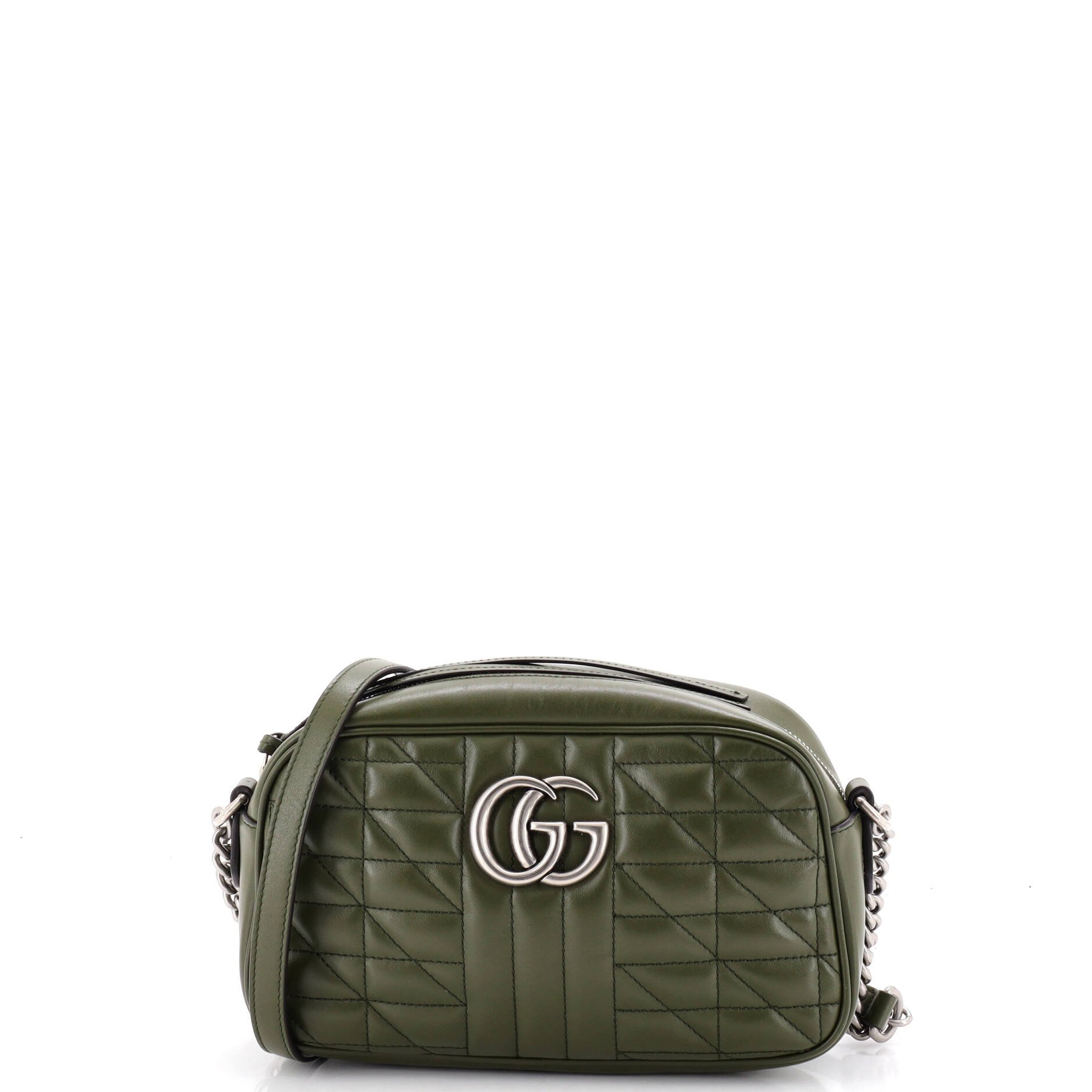 GG Marmont Shoulder Bag Mixed Matelasse Leather Small