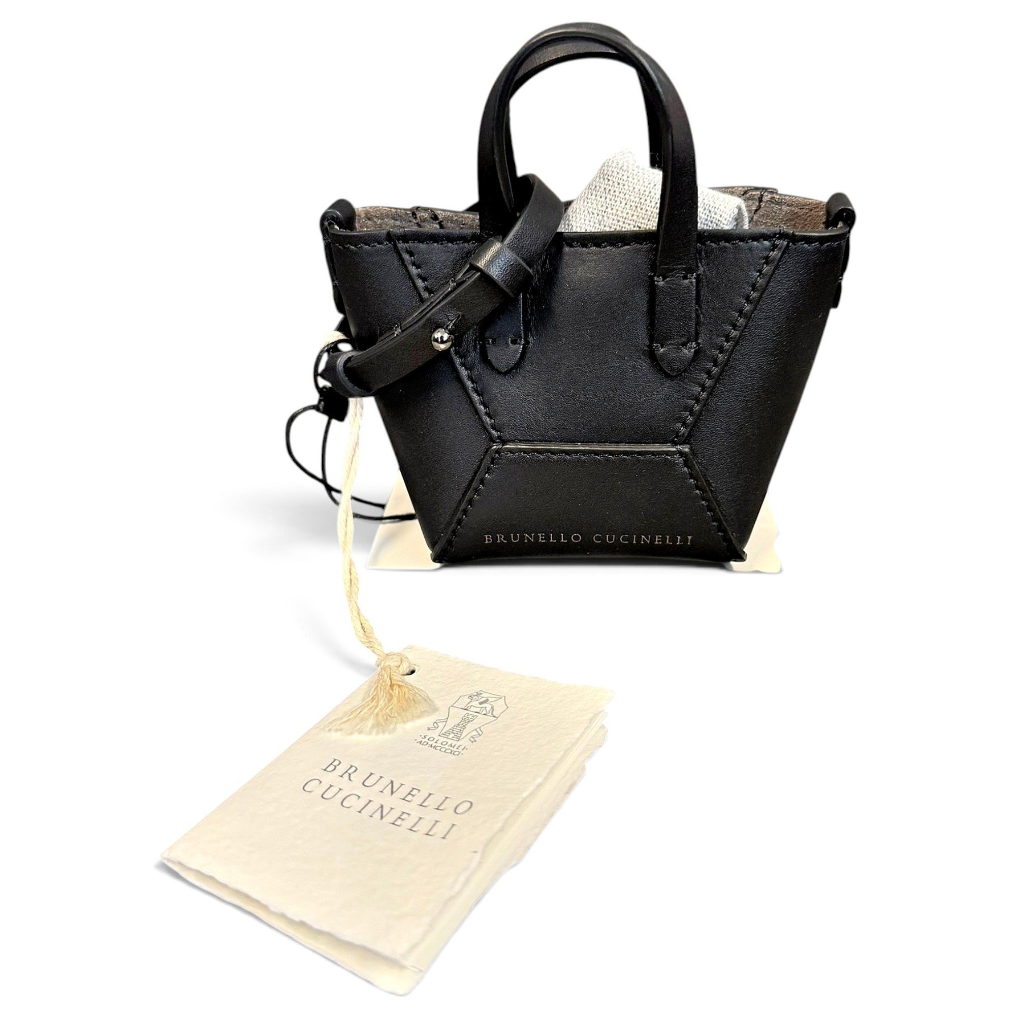 Leather mini bag