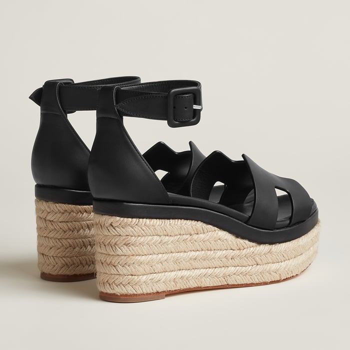 Noir Elda Espadrille
