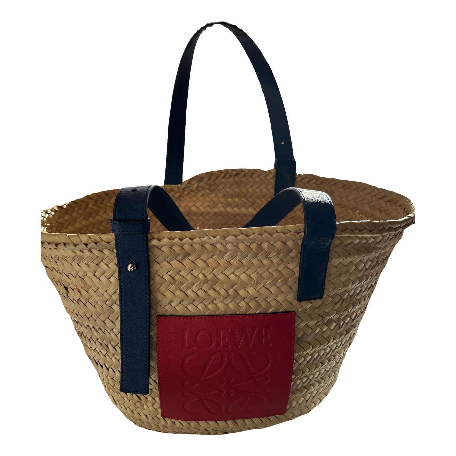 Basket Bag leather tote