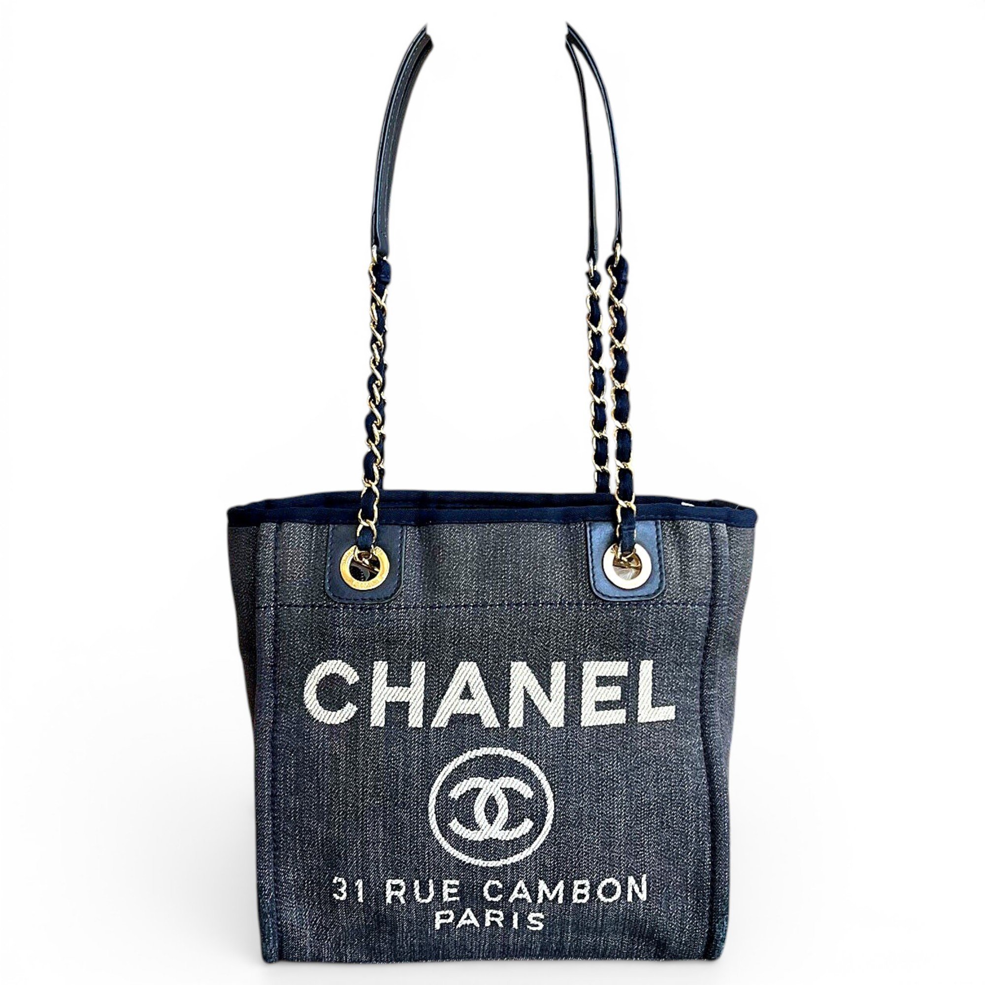 Deauville Chain cloth tote