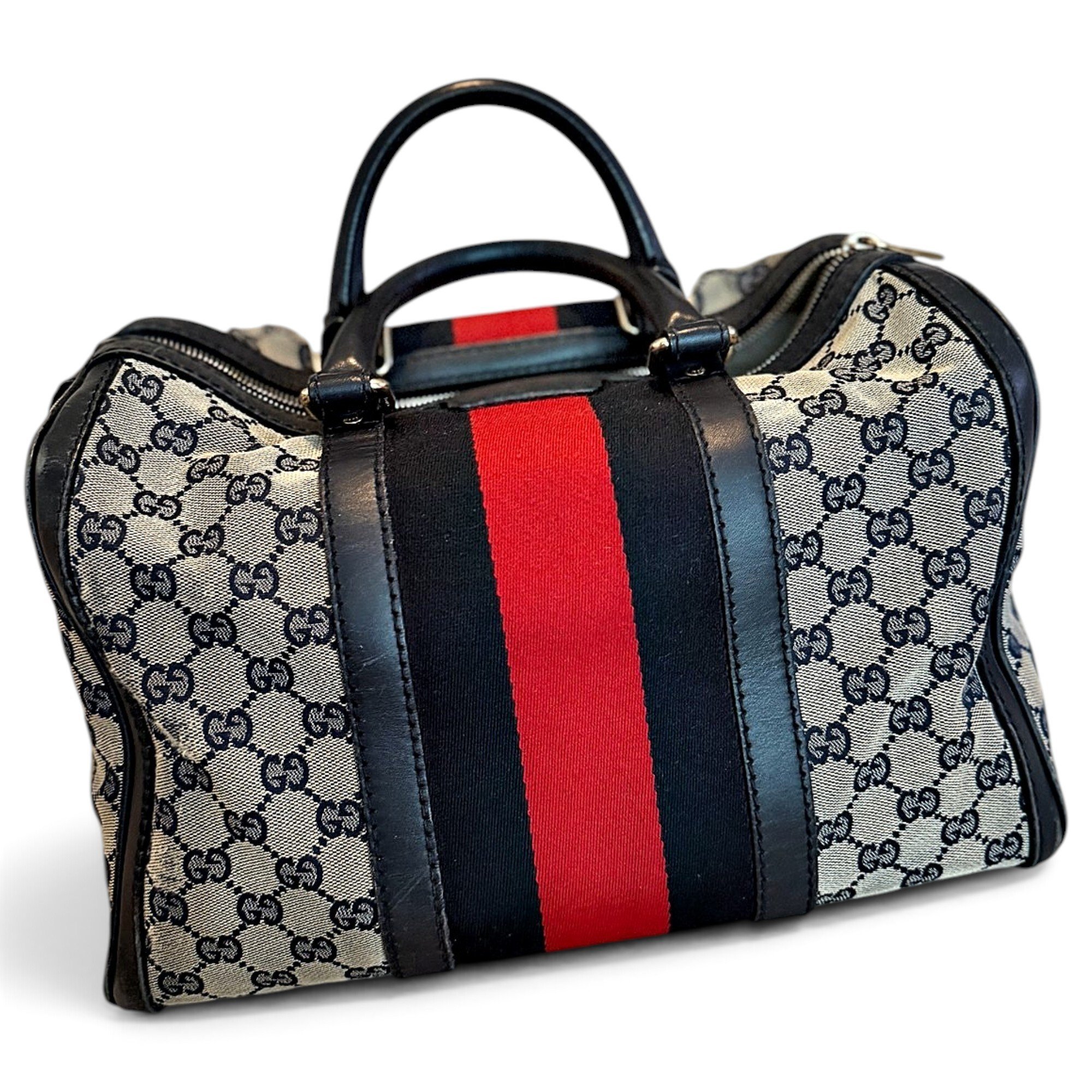 Boston cloth handbag
