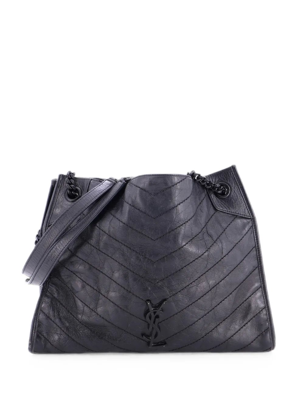 Niki Shopping Matelasse Chevron Leather Medium tote bag