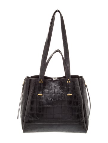 Leather Top Handle Bag