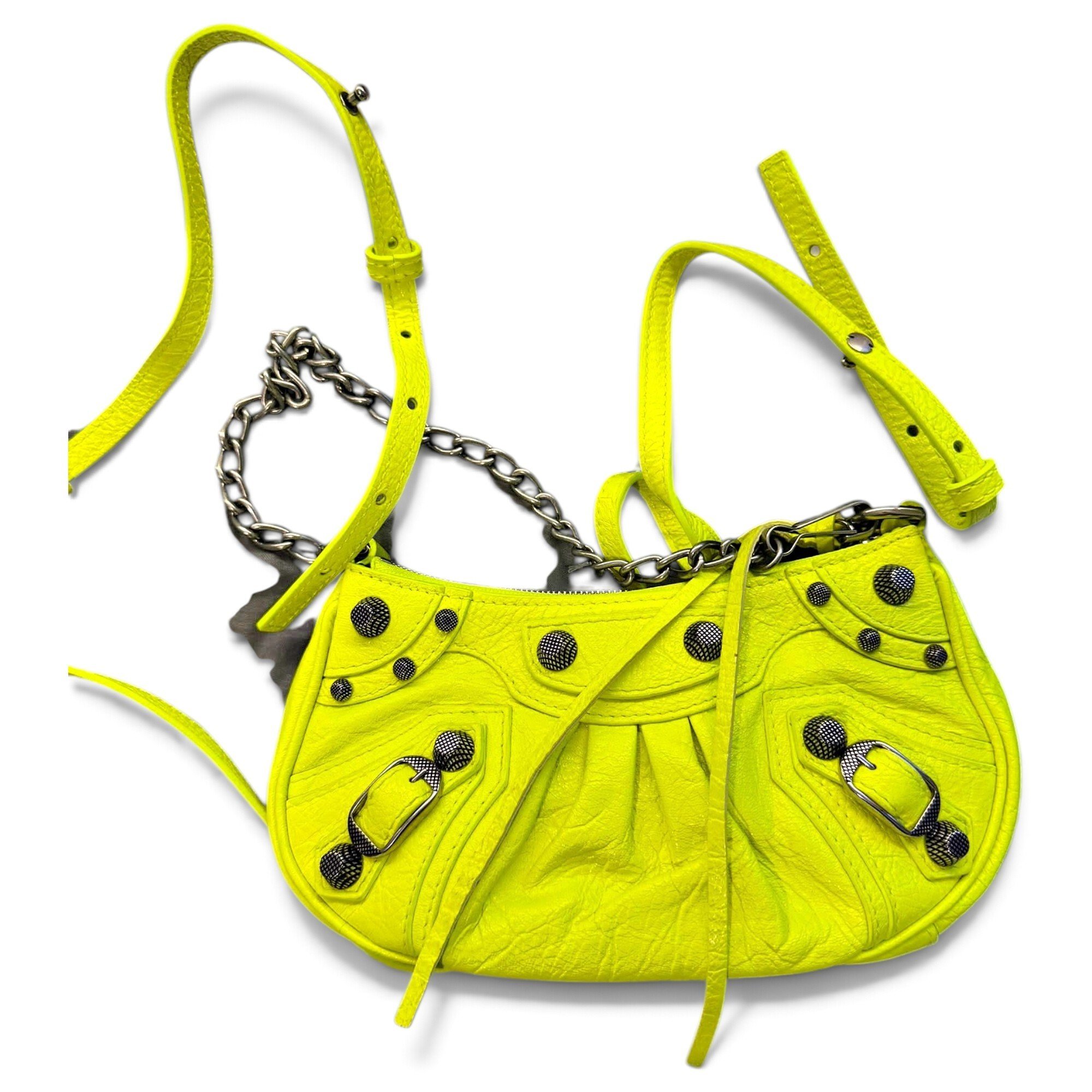 Le Cagole leather crossbody bag
