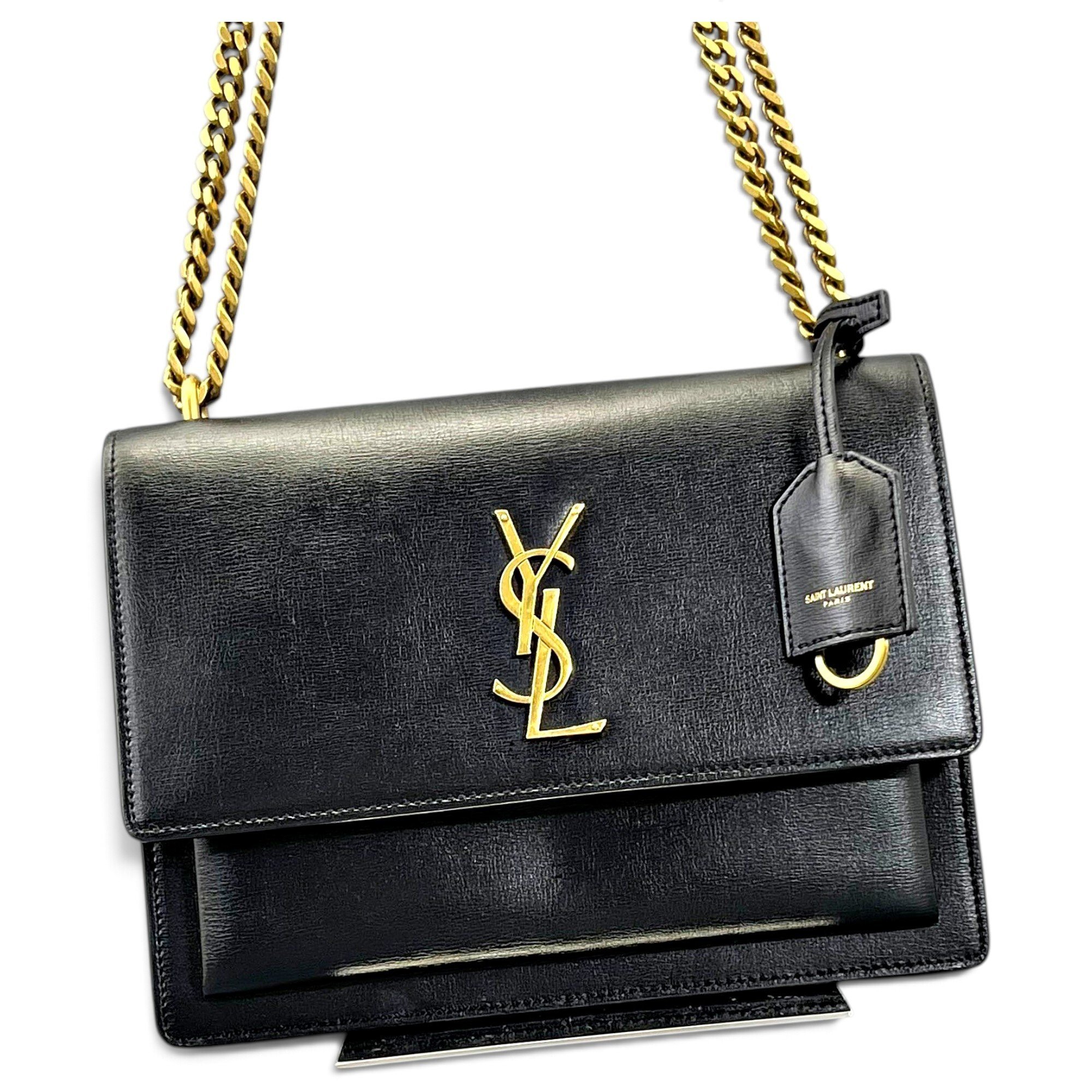 Sunset leather handbag
