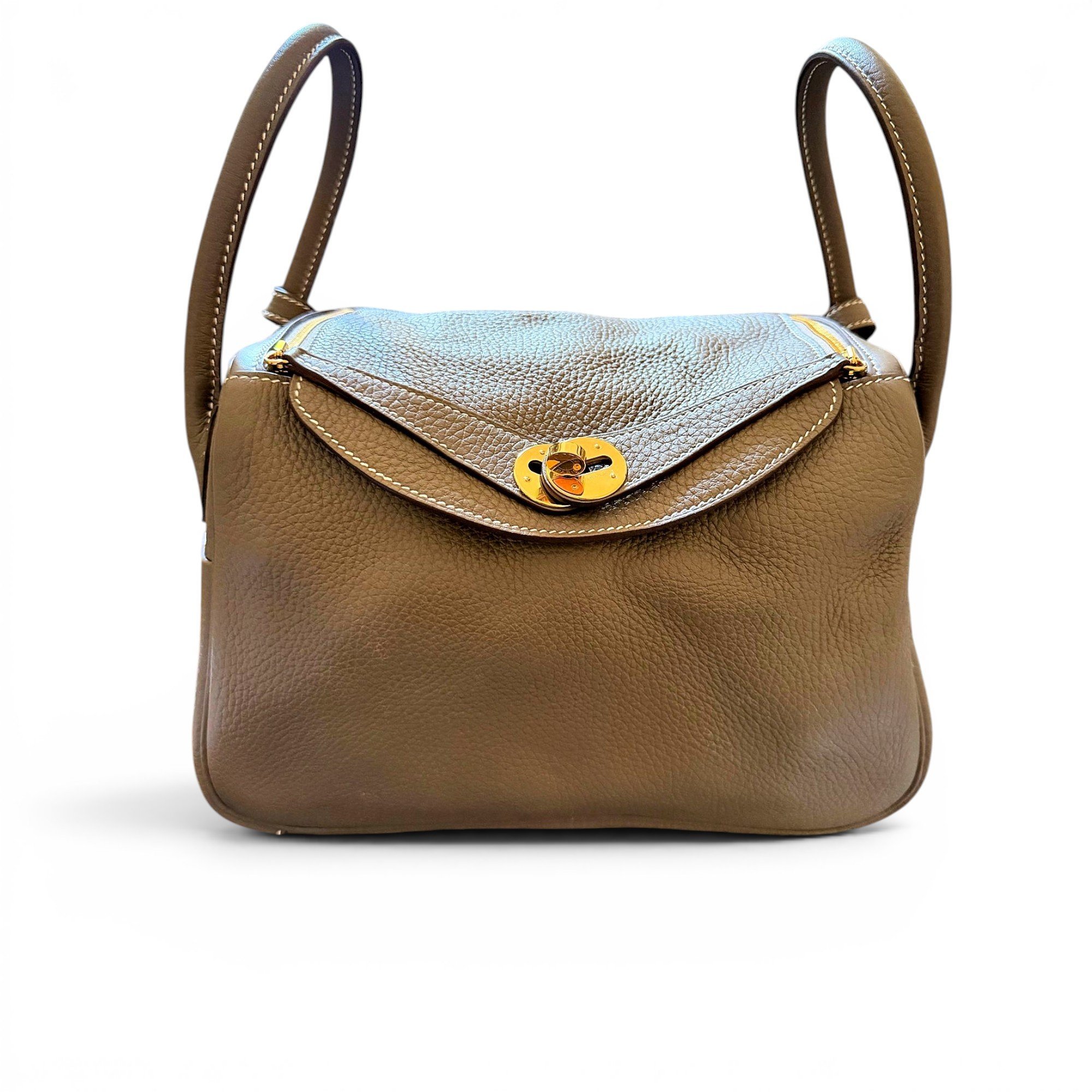 Lindy leather handbag