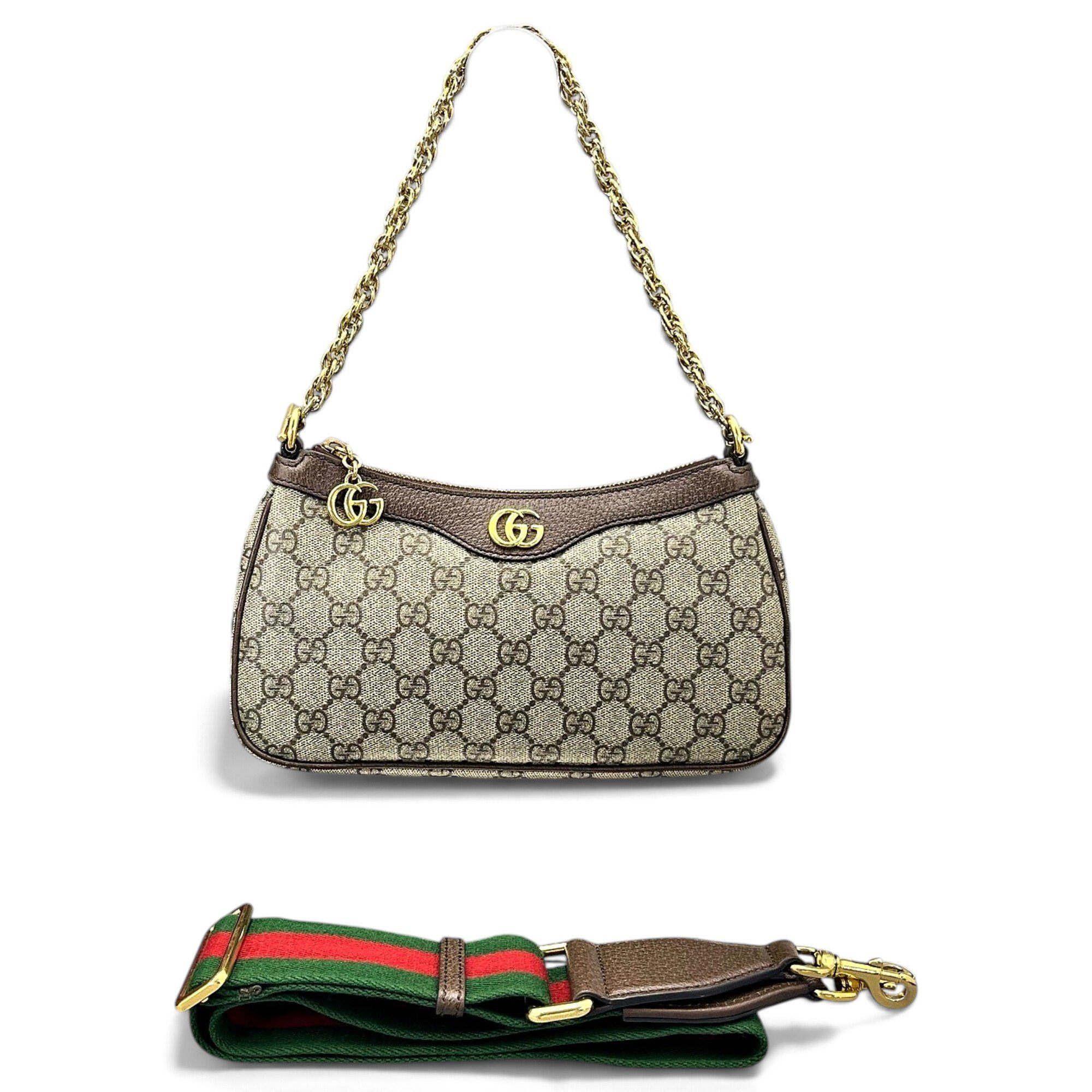 Ophidia leather handbag