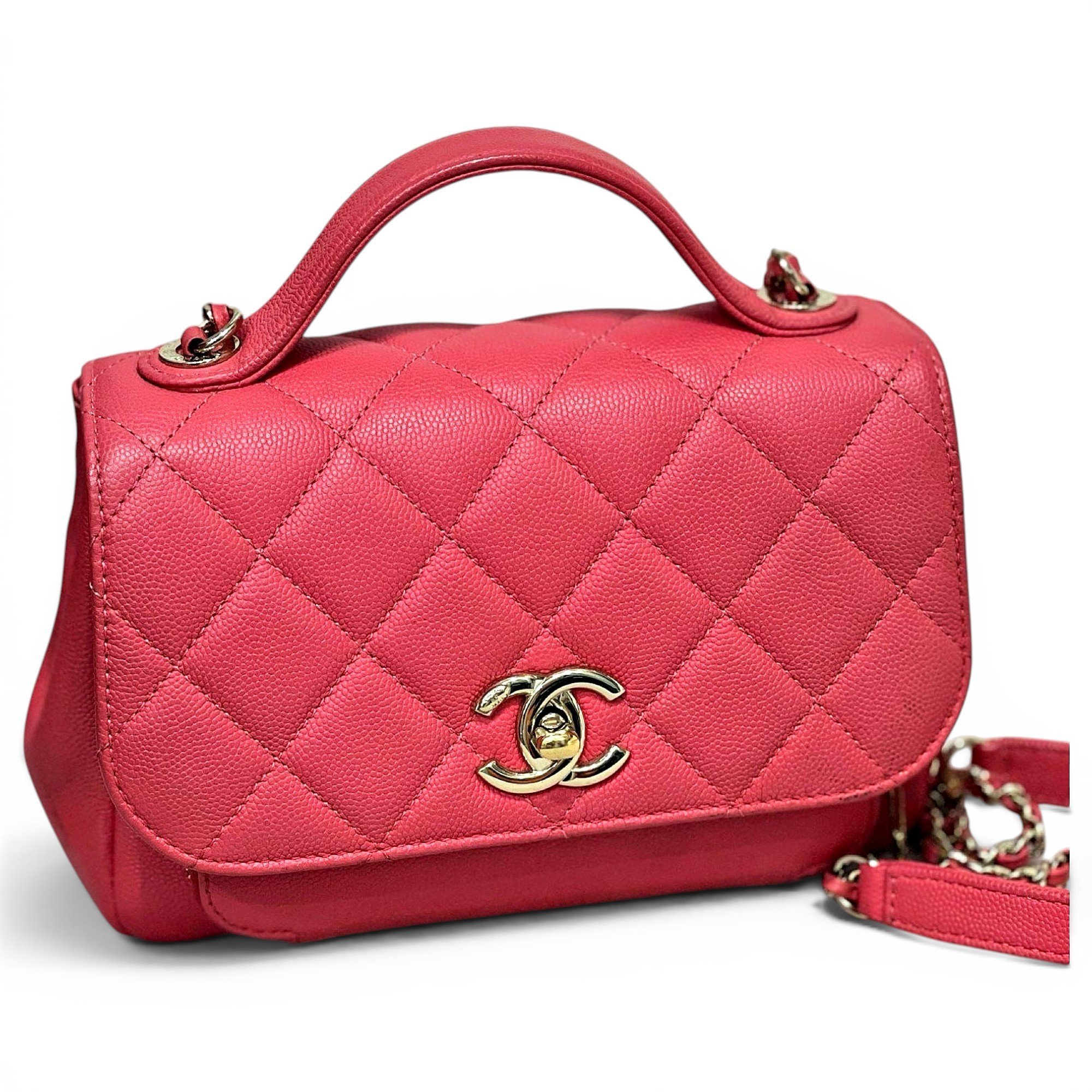 Coco Handle leather handbag