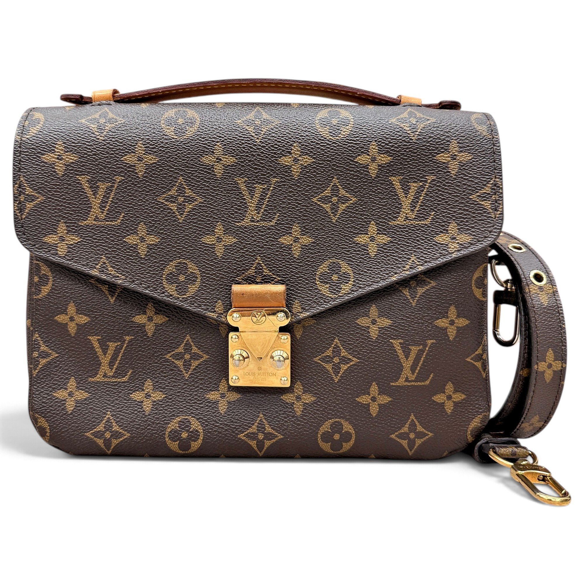 Metis leather handbag