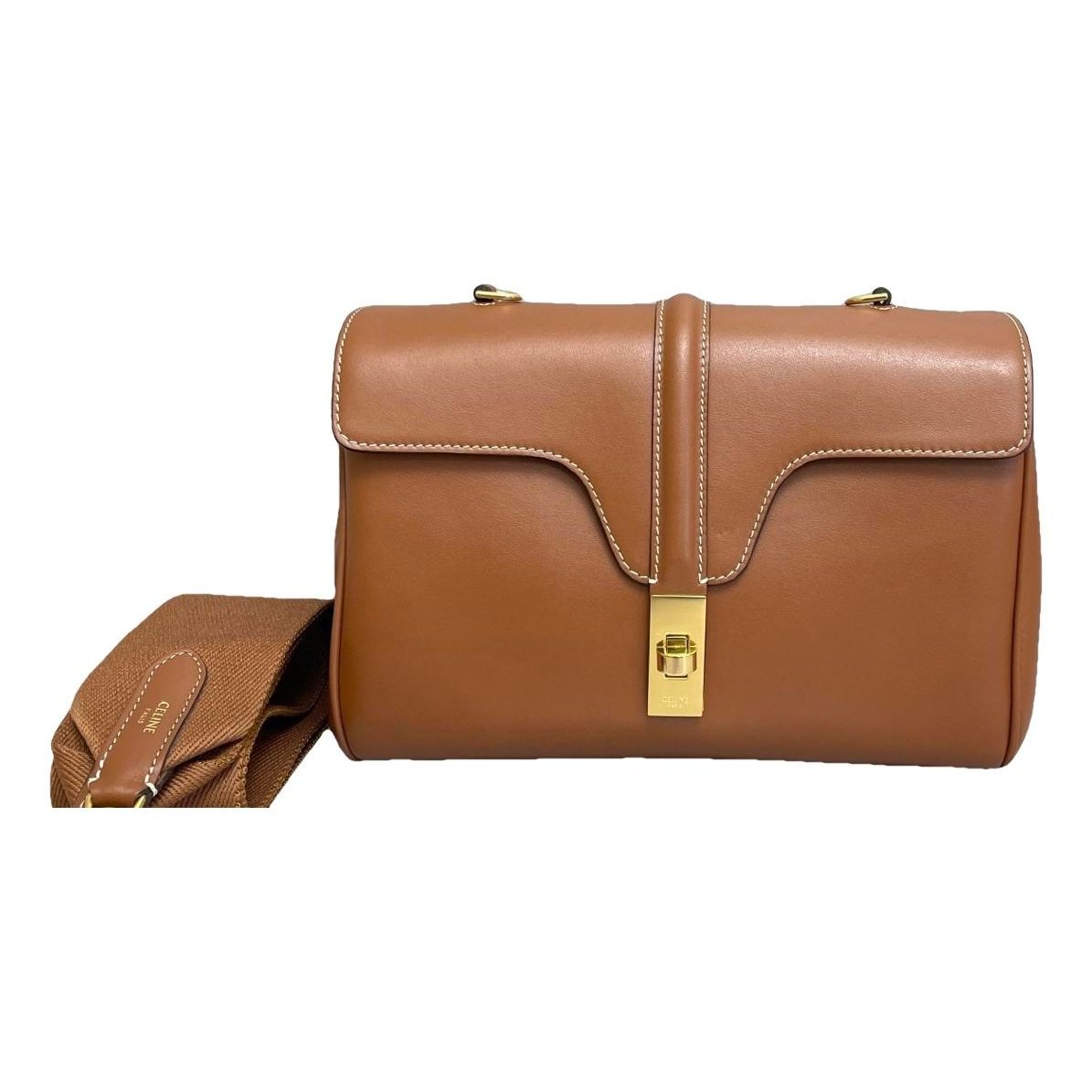 Sac 16 leather handbag