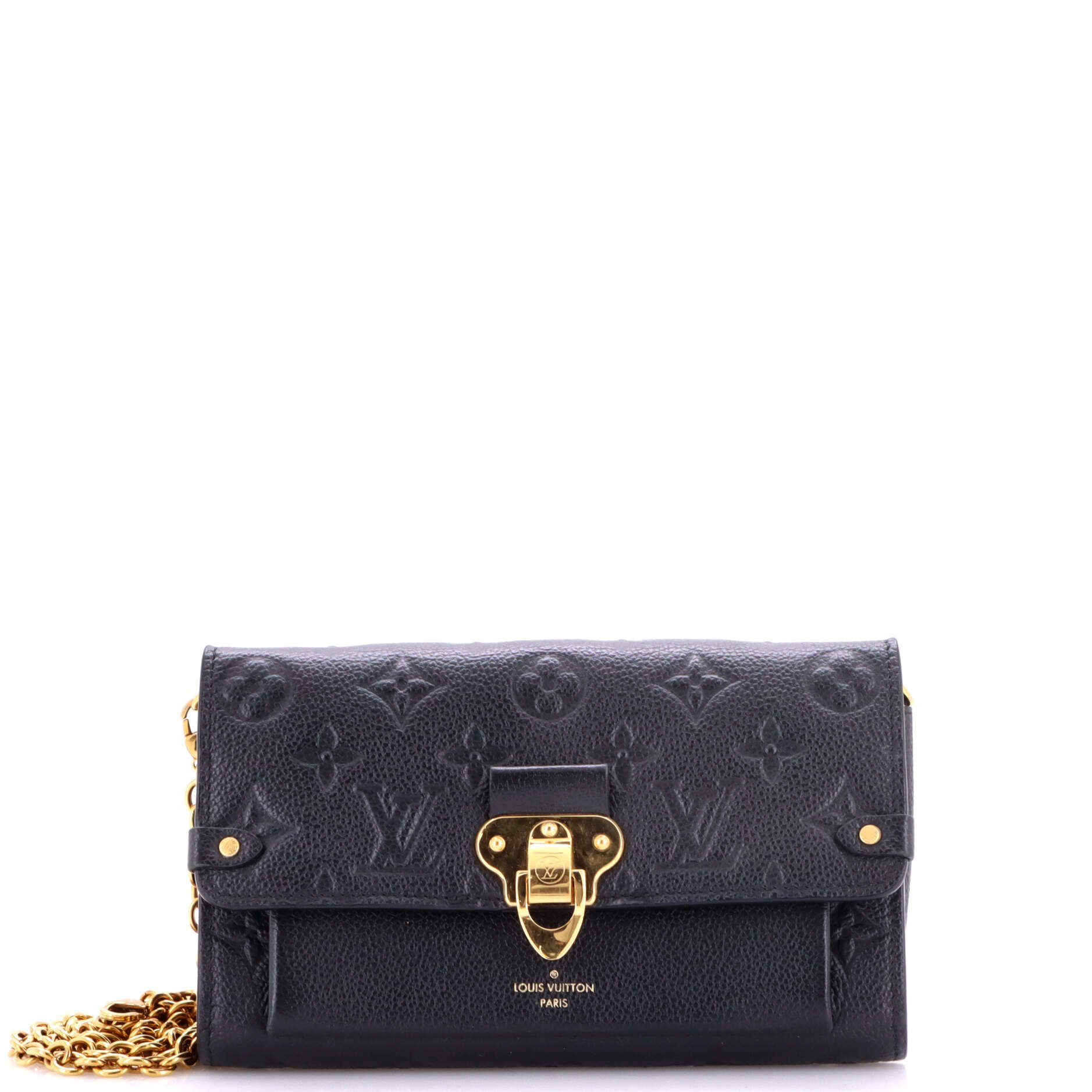 Vavin Chain Wallet Monogram Empreinte Leather