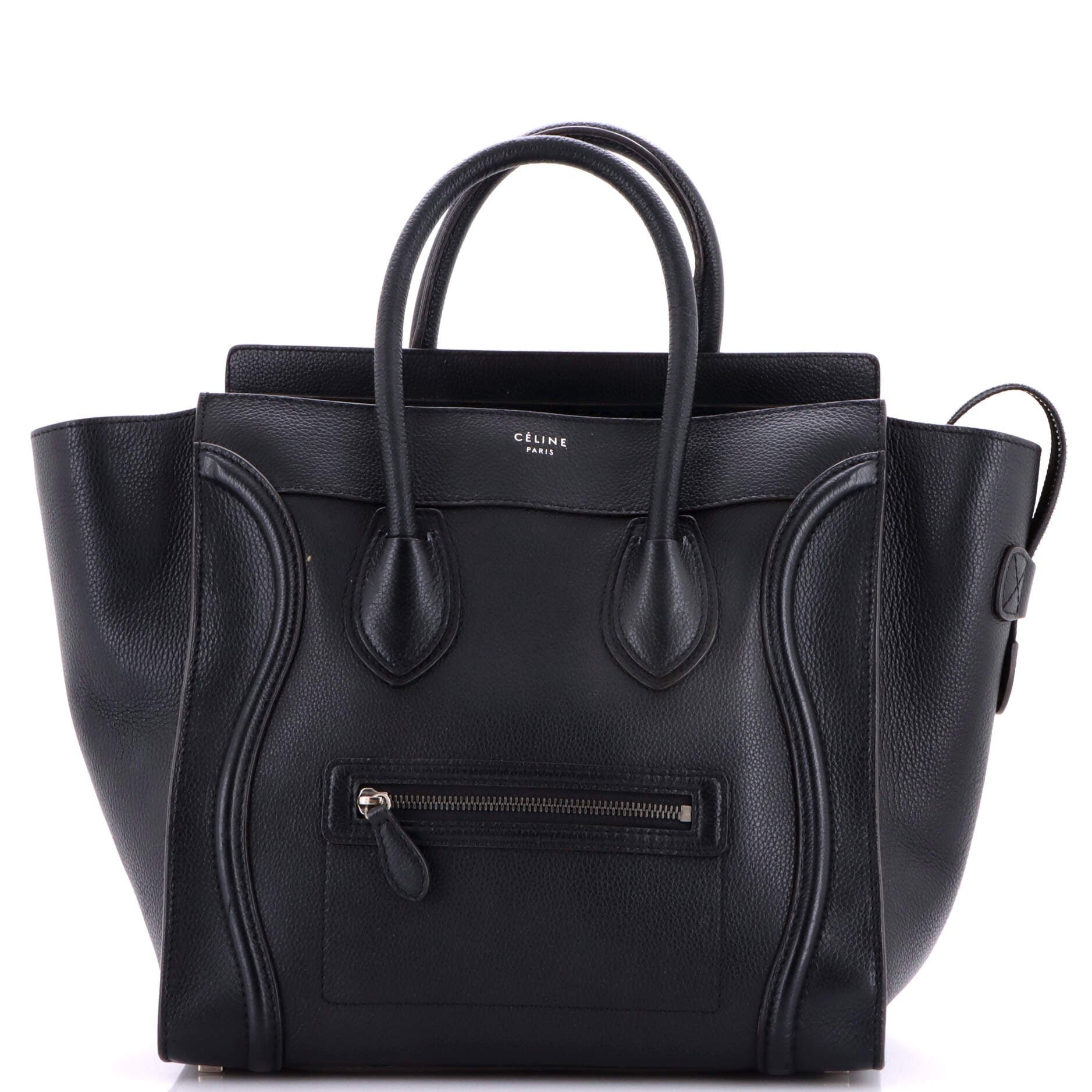 Luggage Bag Grainy Leather Mini