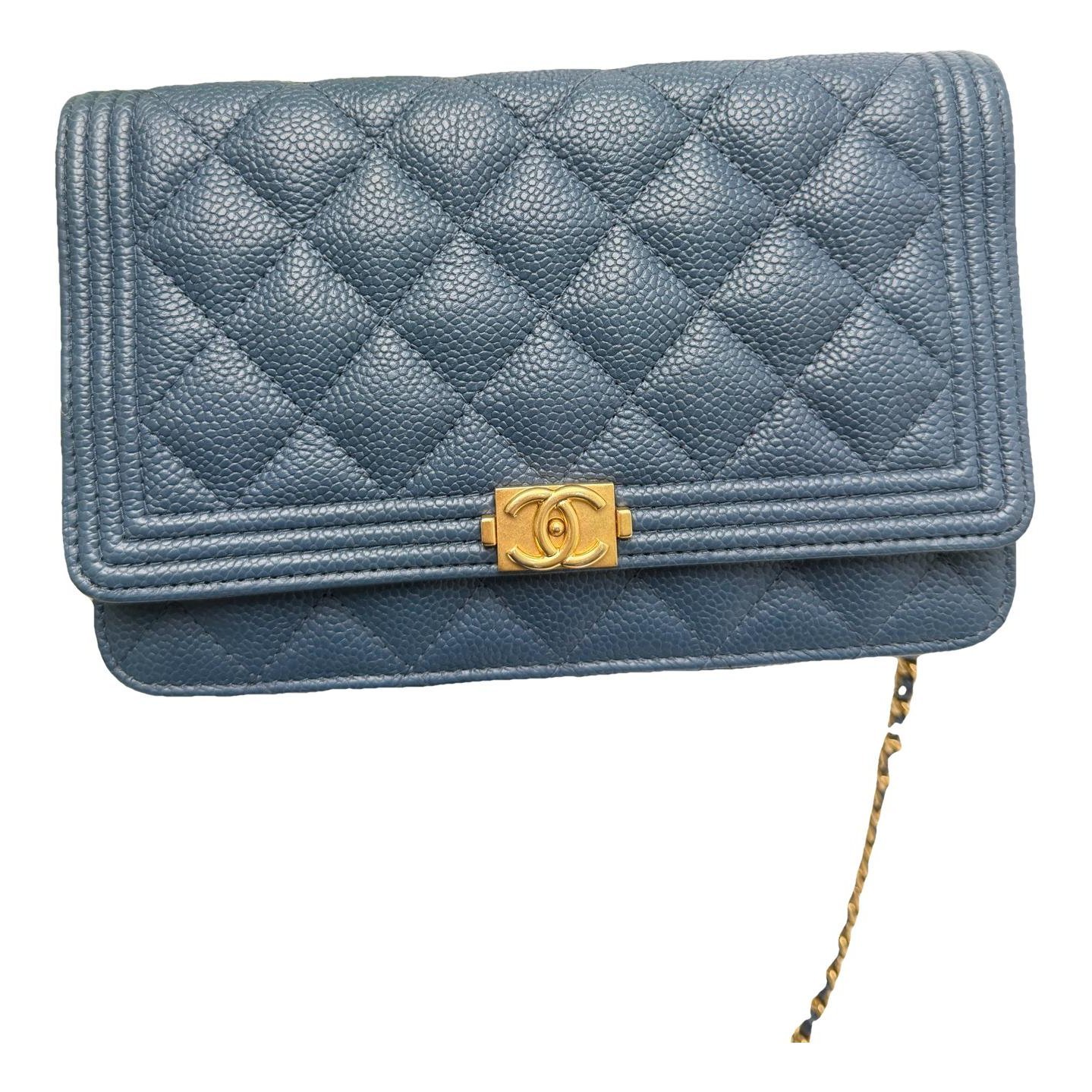 Wallet On Chain Boy Half Flap pony-style calfskin handbag