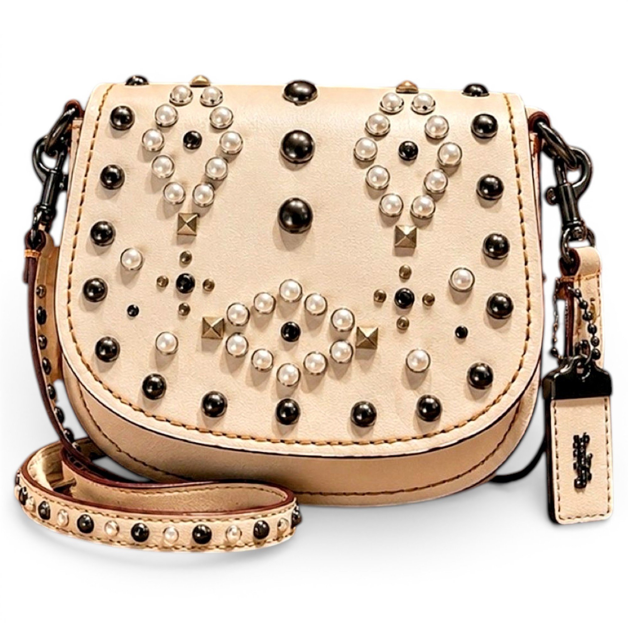Leather crossbody bag