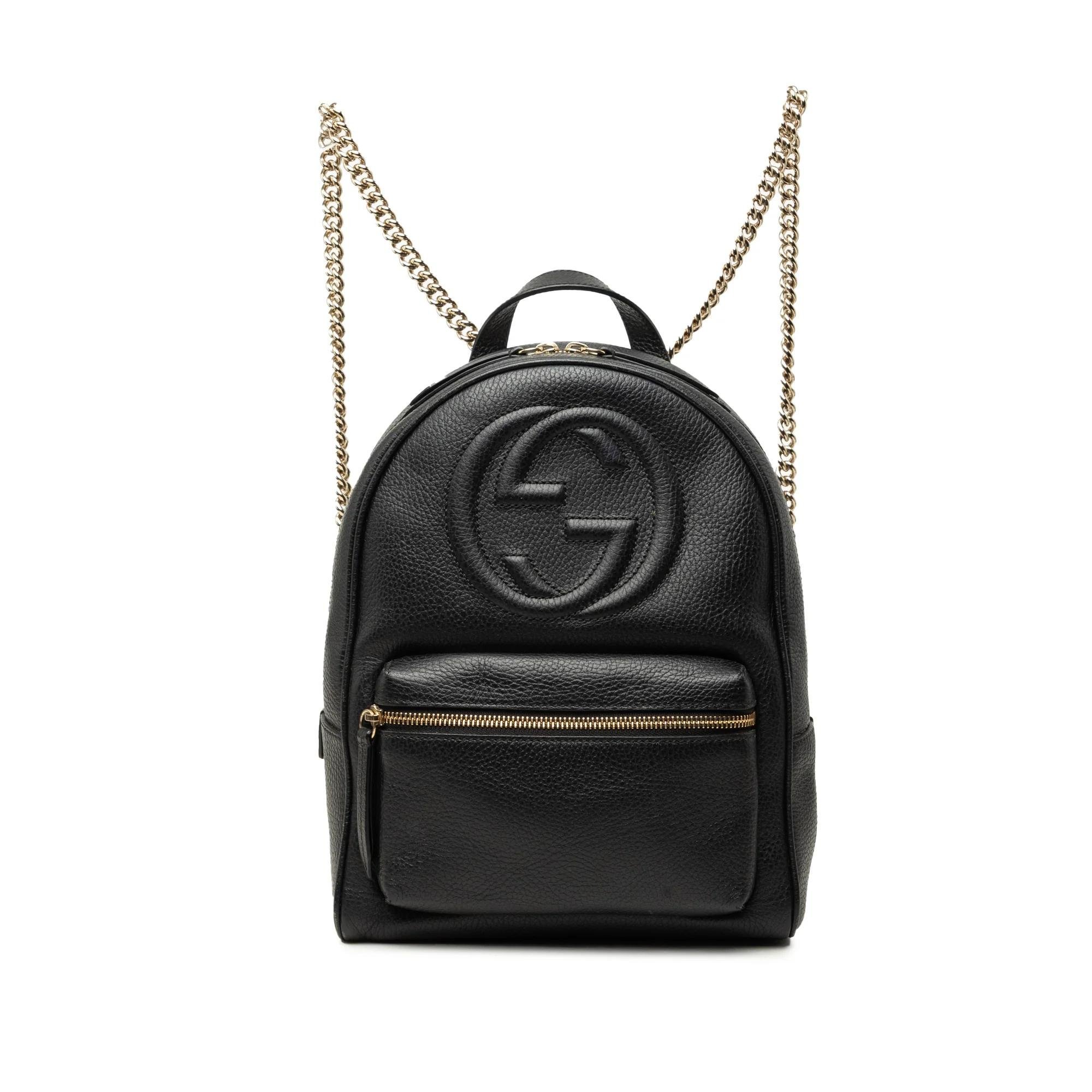 Soho leather backpack