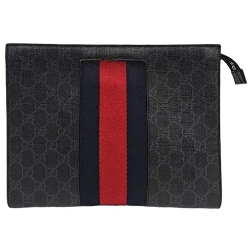 Ophidia GG Supreme leather handbag