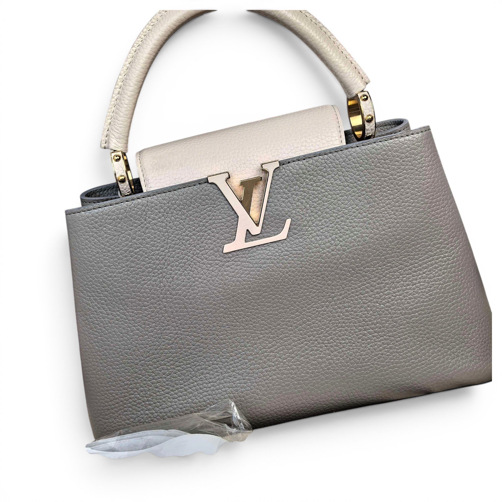 Capucines leather handbag