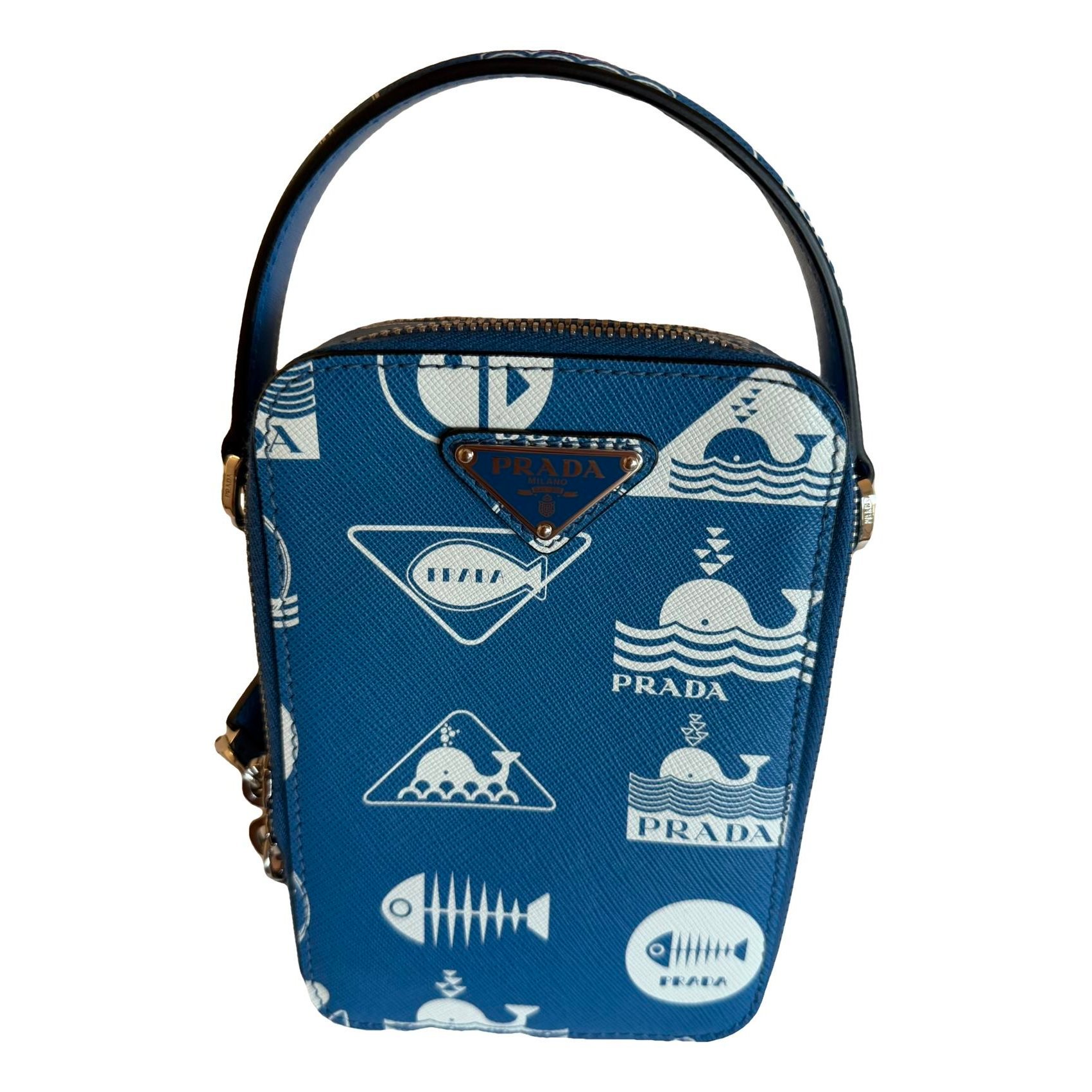 Leather crossbody bag