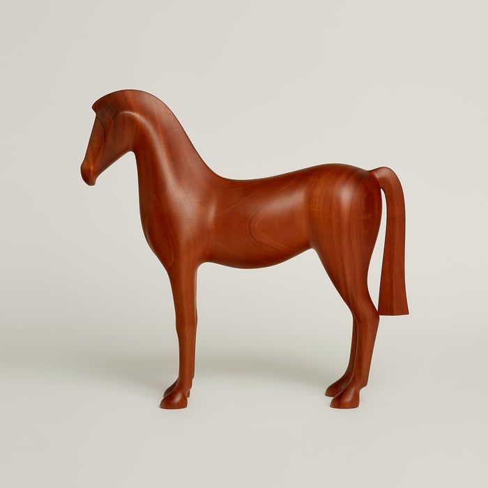 Naturel Arion Horse Sculpture