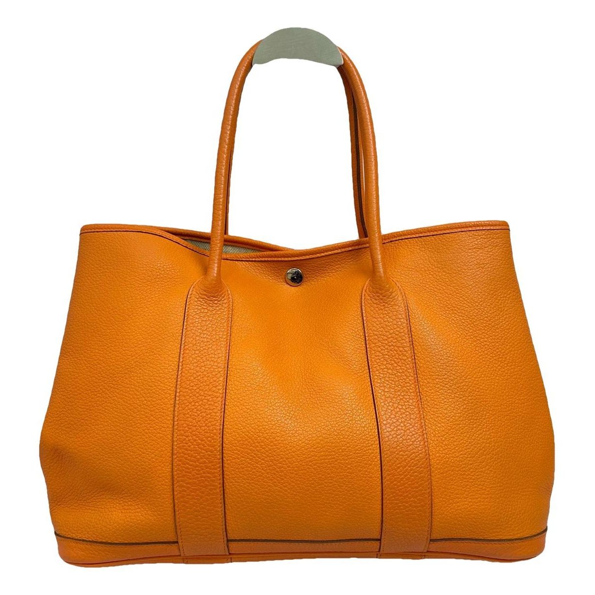Hermes Garden Party 36 Handbag Orange