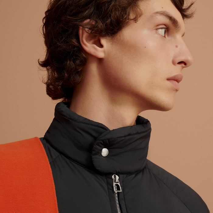 Noir Piumino Extra-light Puffer Coat