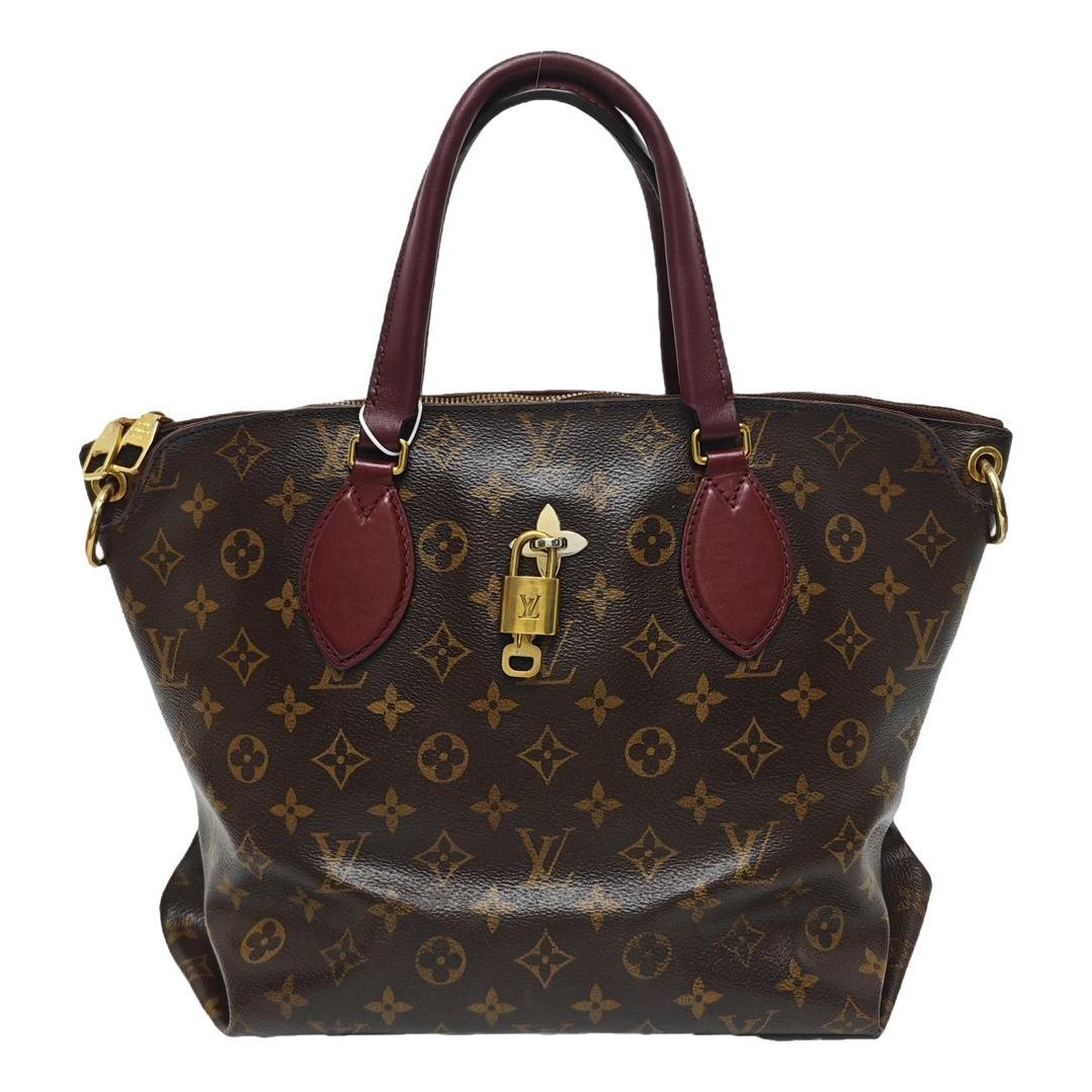Flower Tote leather handbag
