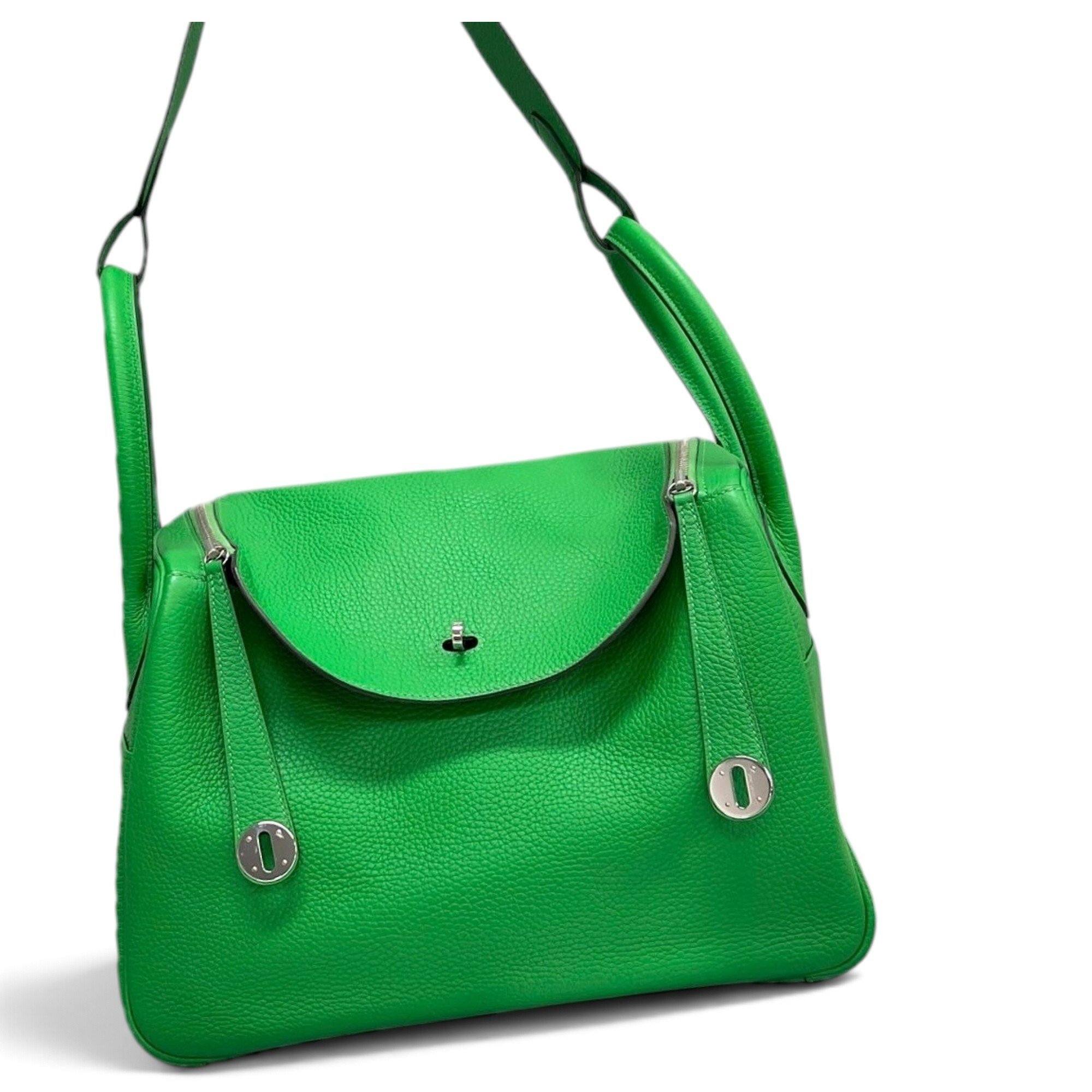 Lindy leather handbag