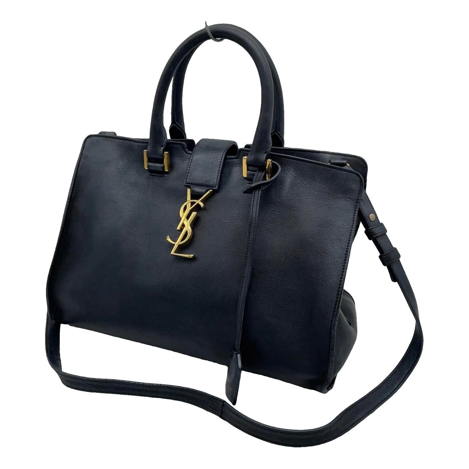 Leather tote